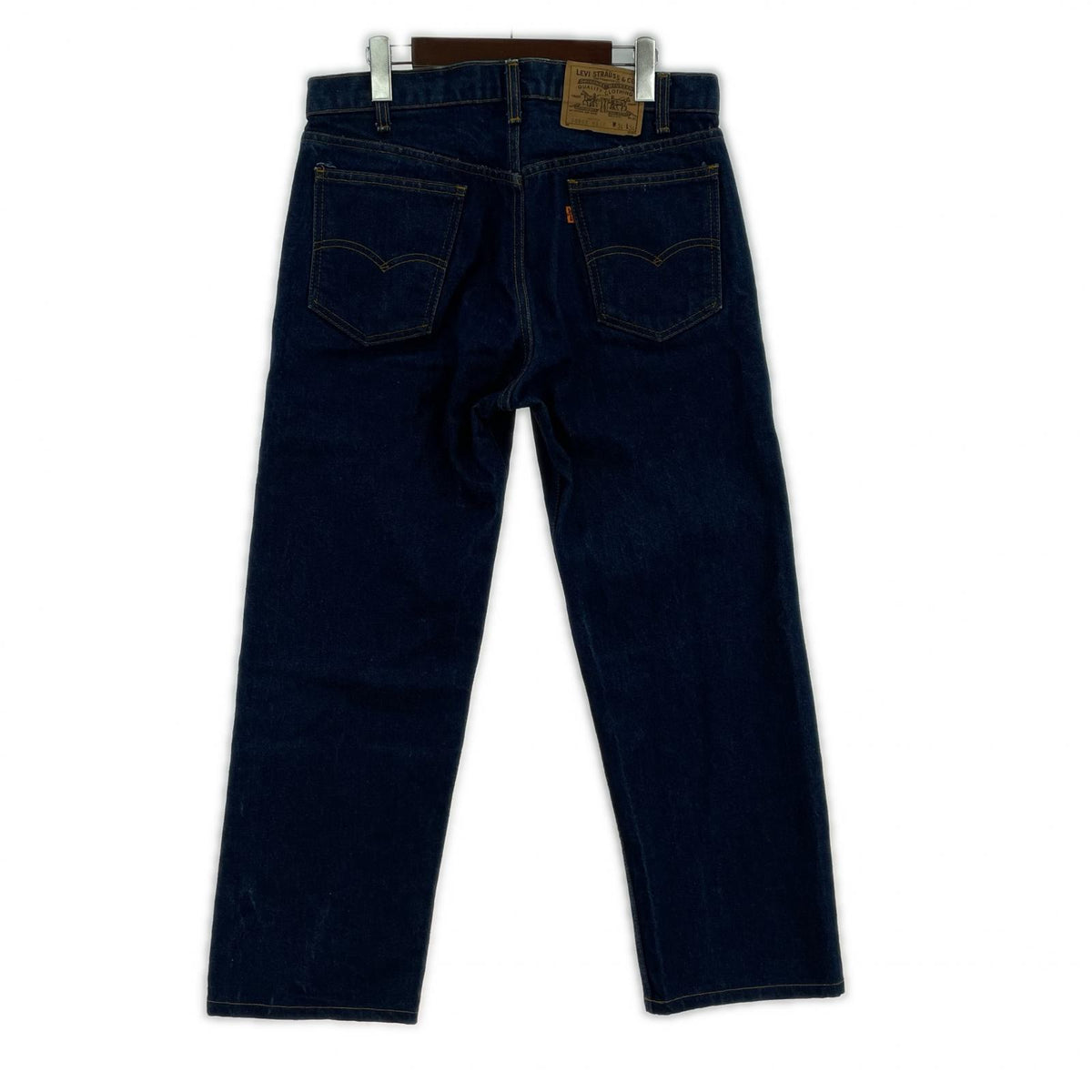 デニムパンツ 80s 20505-0217 オレンジタブ 濃紺 実寸W34 ブルー