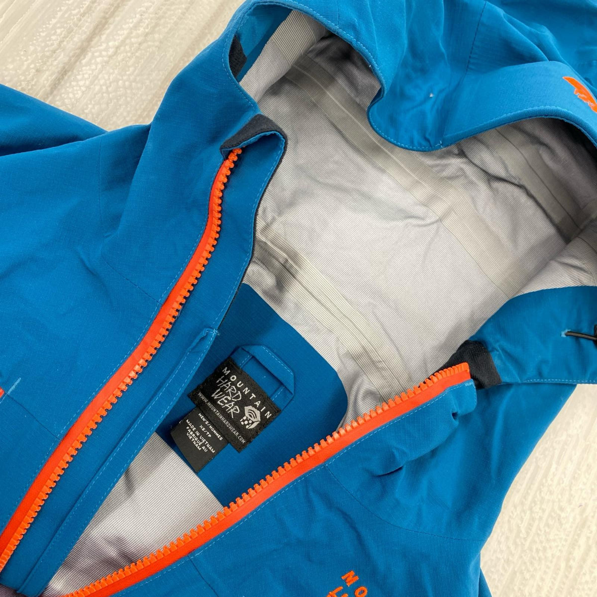 マウンテンパーカー MOUNTAIN HARD WEAR DRY Q 青 0E1944 (XS) ブルー