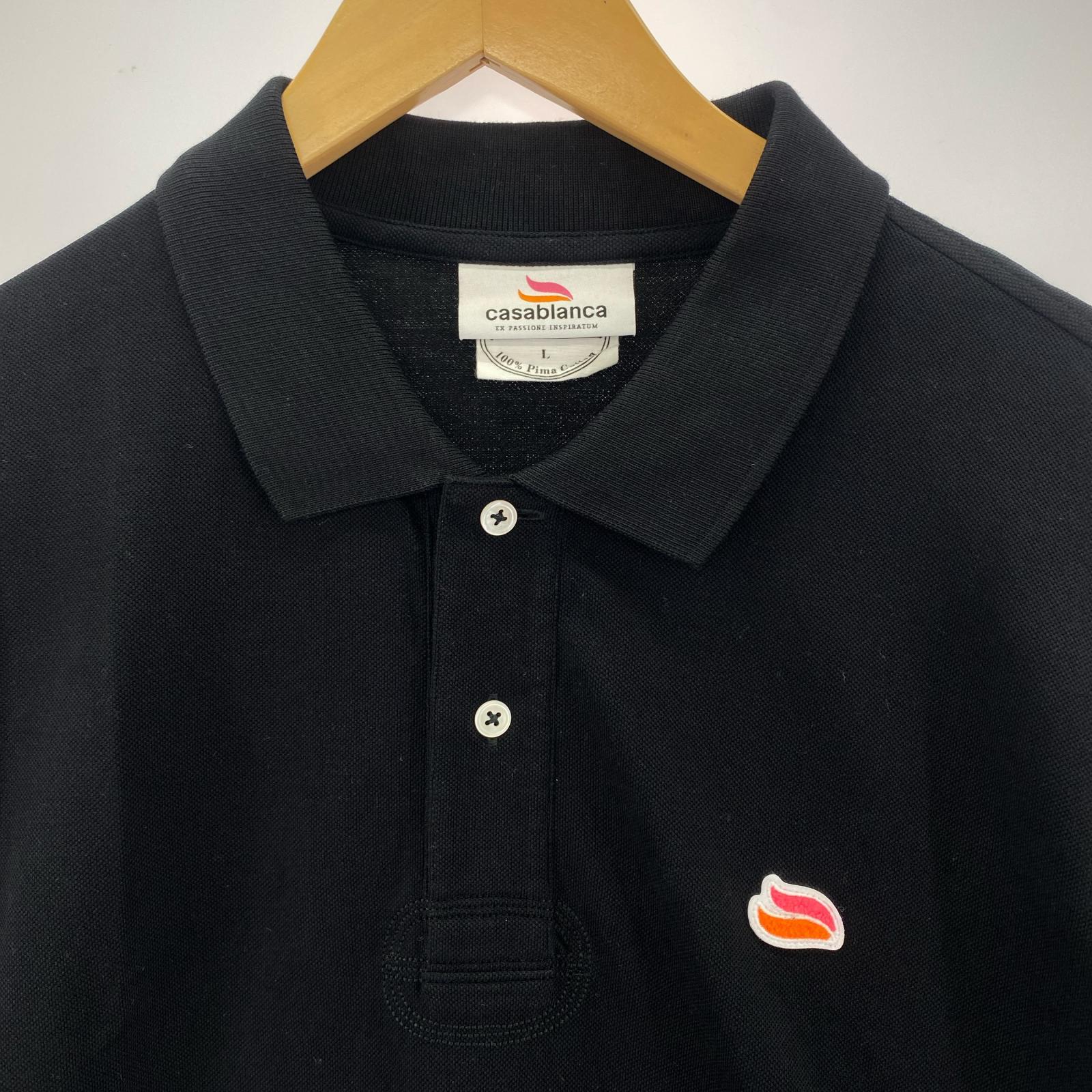 ポロシャツ polo (L) L ブラック