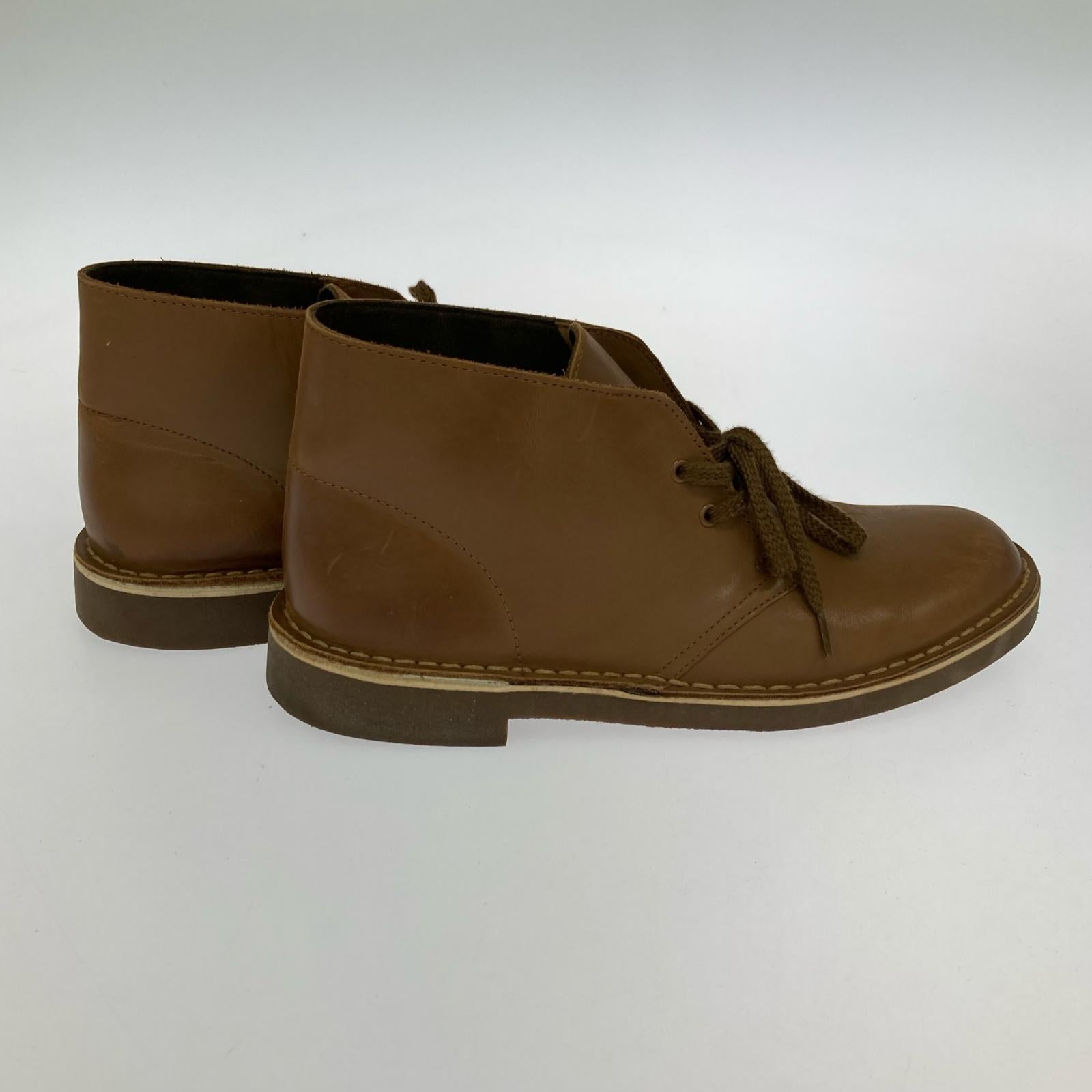 ブーツ レザー 茶 7 1/2 ブラウン