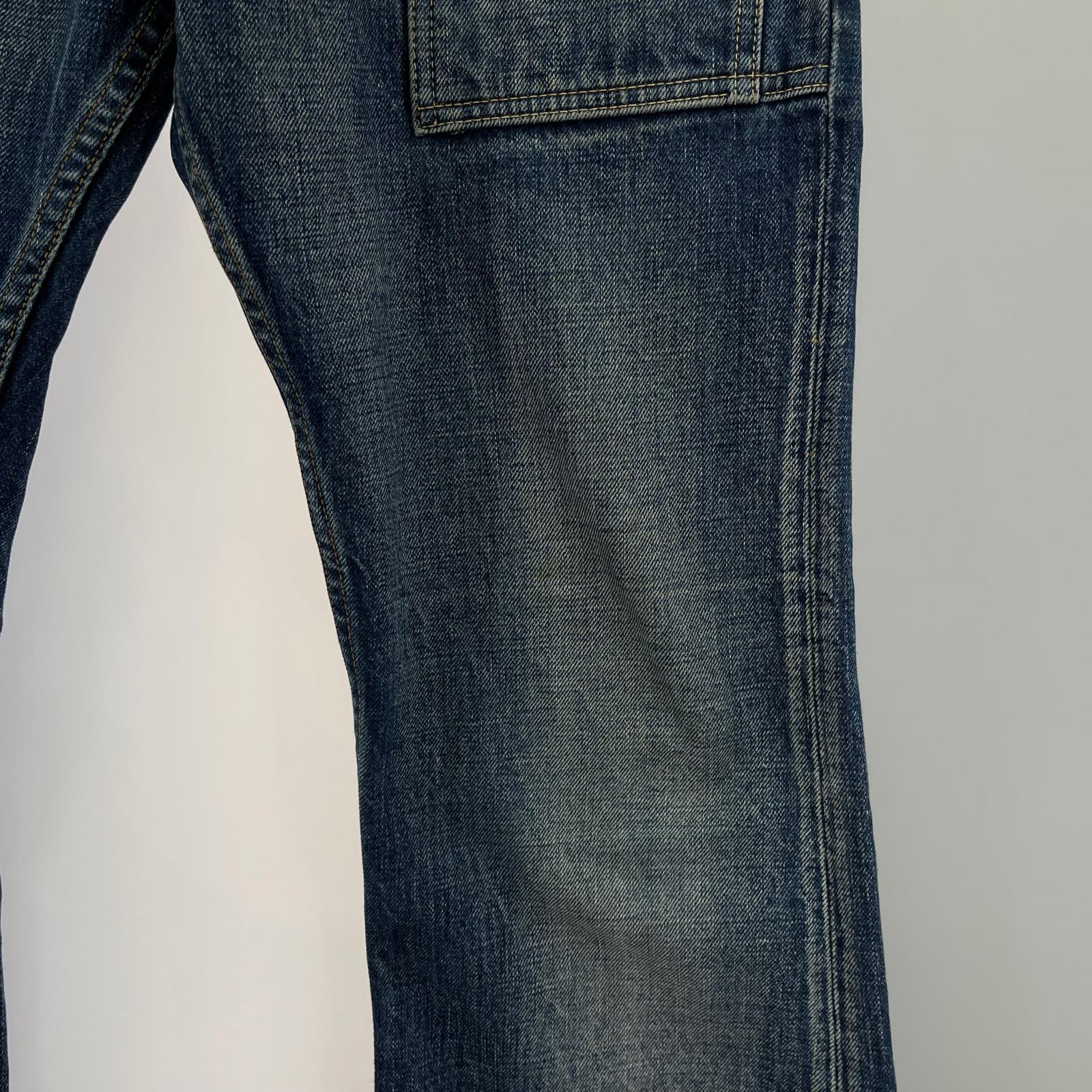デニムパンツ DUBBLEWORKS ブッシュパンツ (32) 32 ブルー