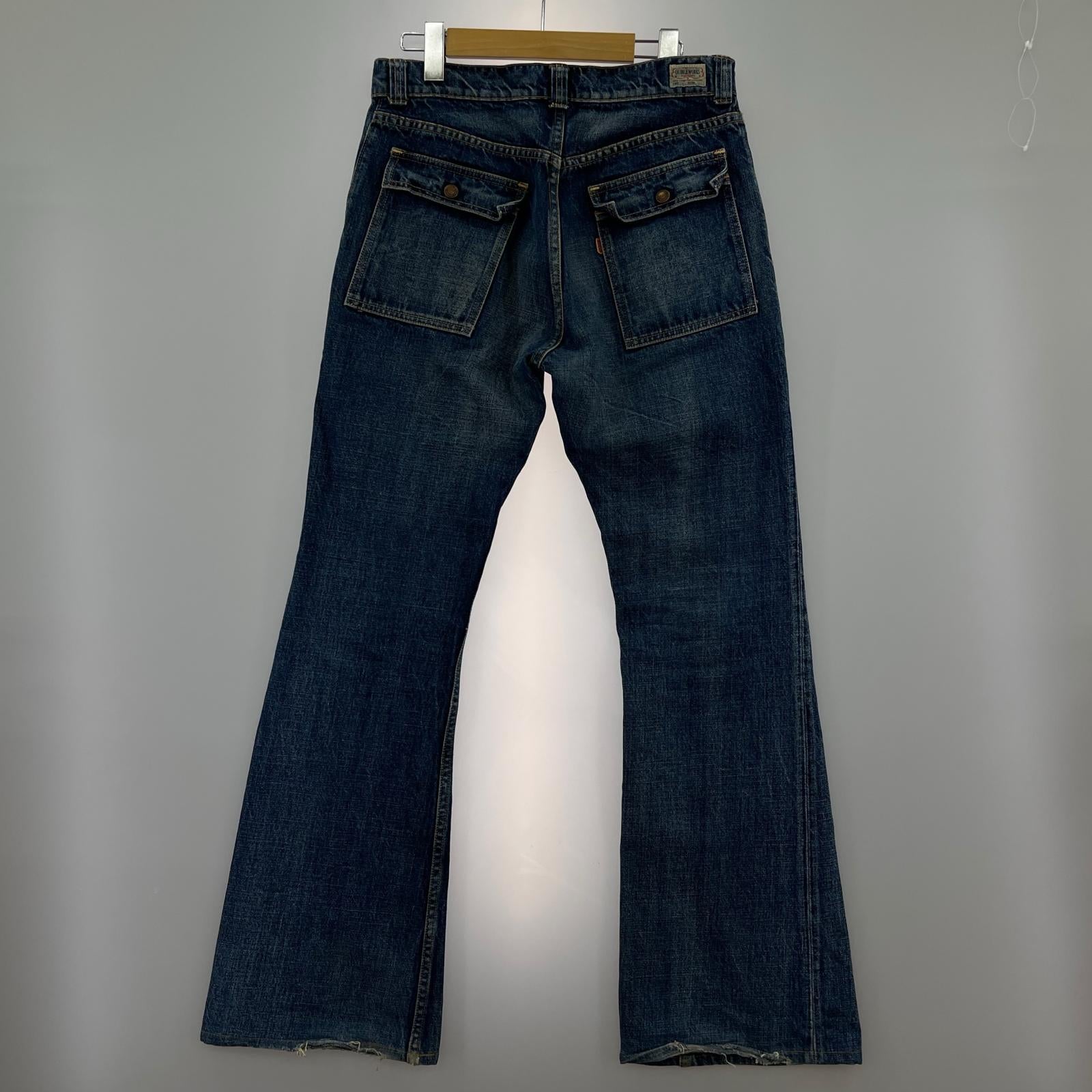 デニムパンツ DUBBLEWORKS ブッシュパンツ (32) 32 ブルー