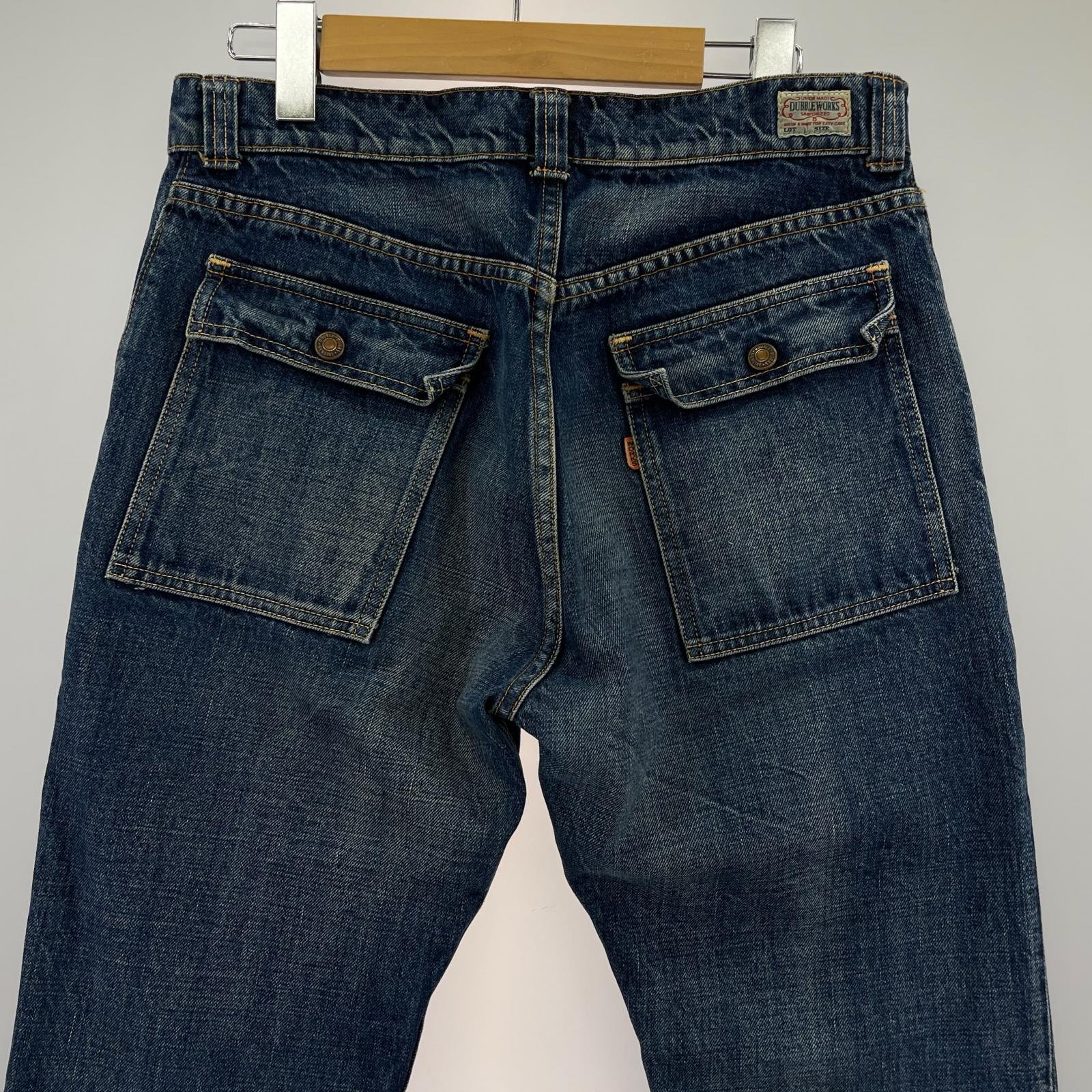 デニムパンツ DUBBLEWORKS ブッシュパンツ (32) 32 ブルー