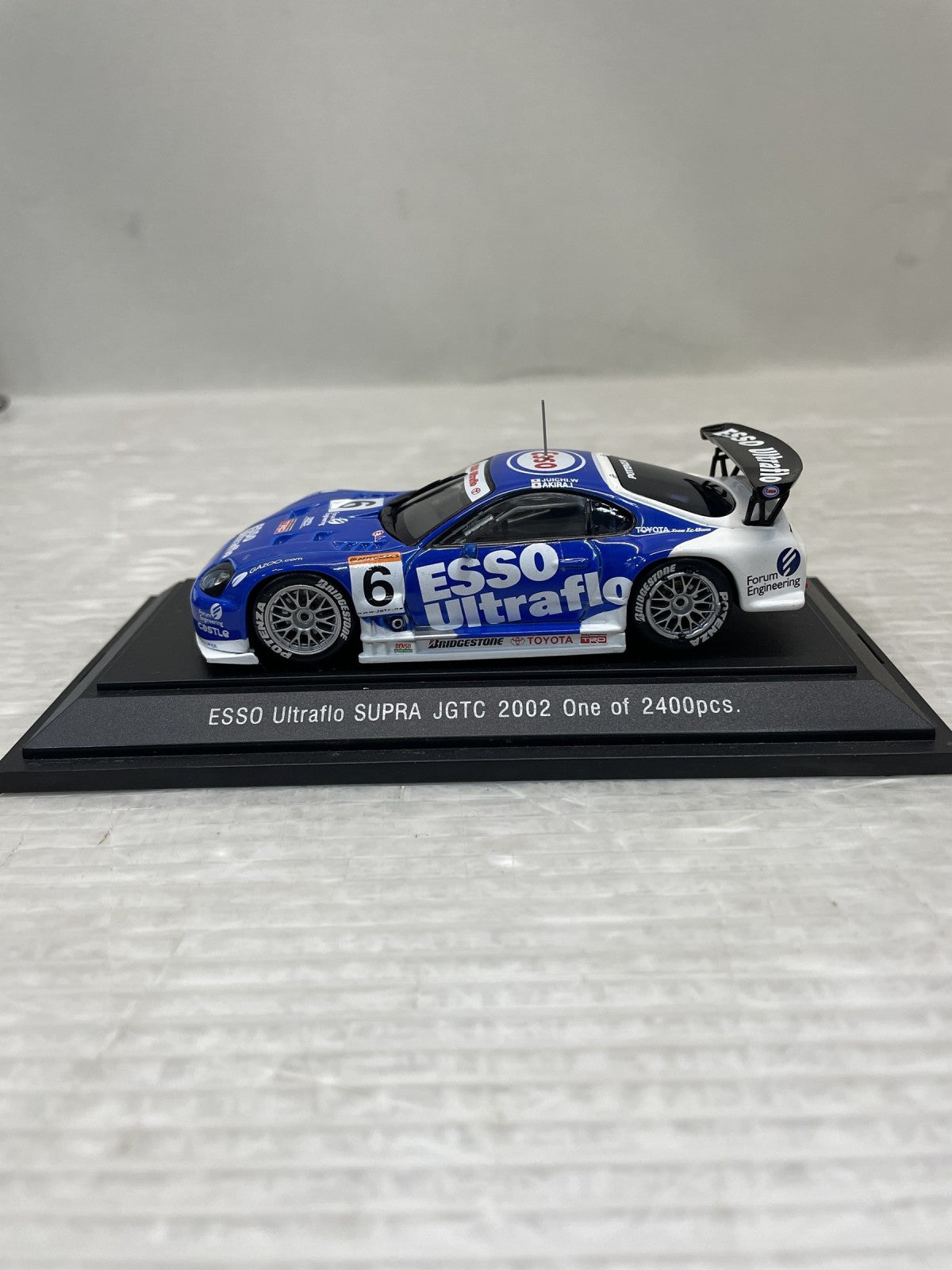 エブロ 1/43 エッソウルトラフロー スープラ #6 スケールカー
