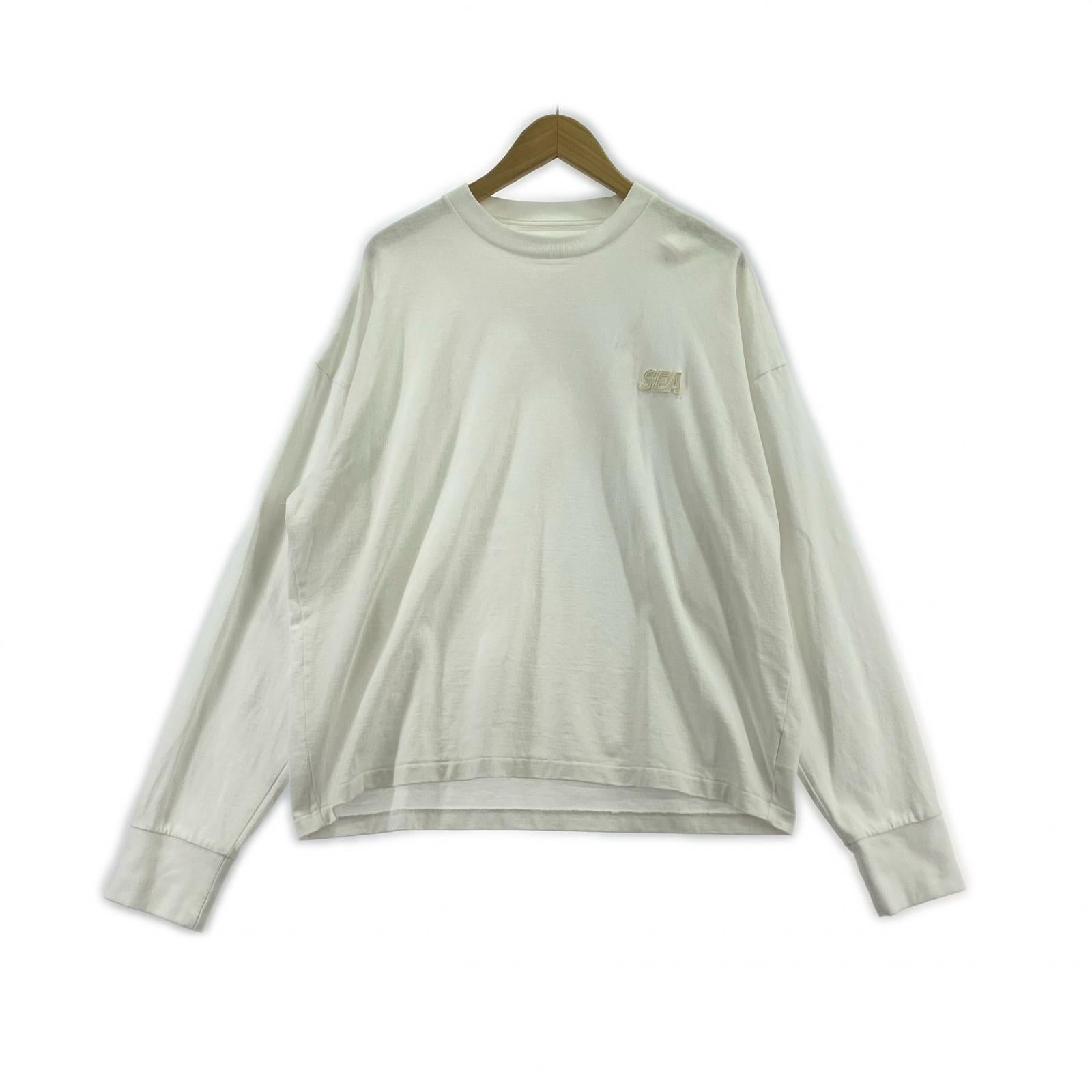 半袖Tシャツ LSカットソー/XL/WHT ホワイト