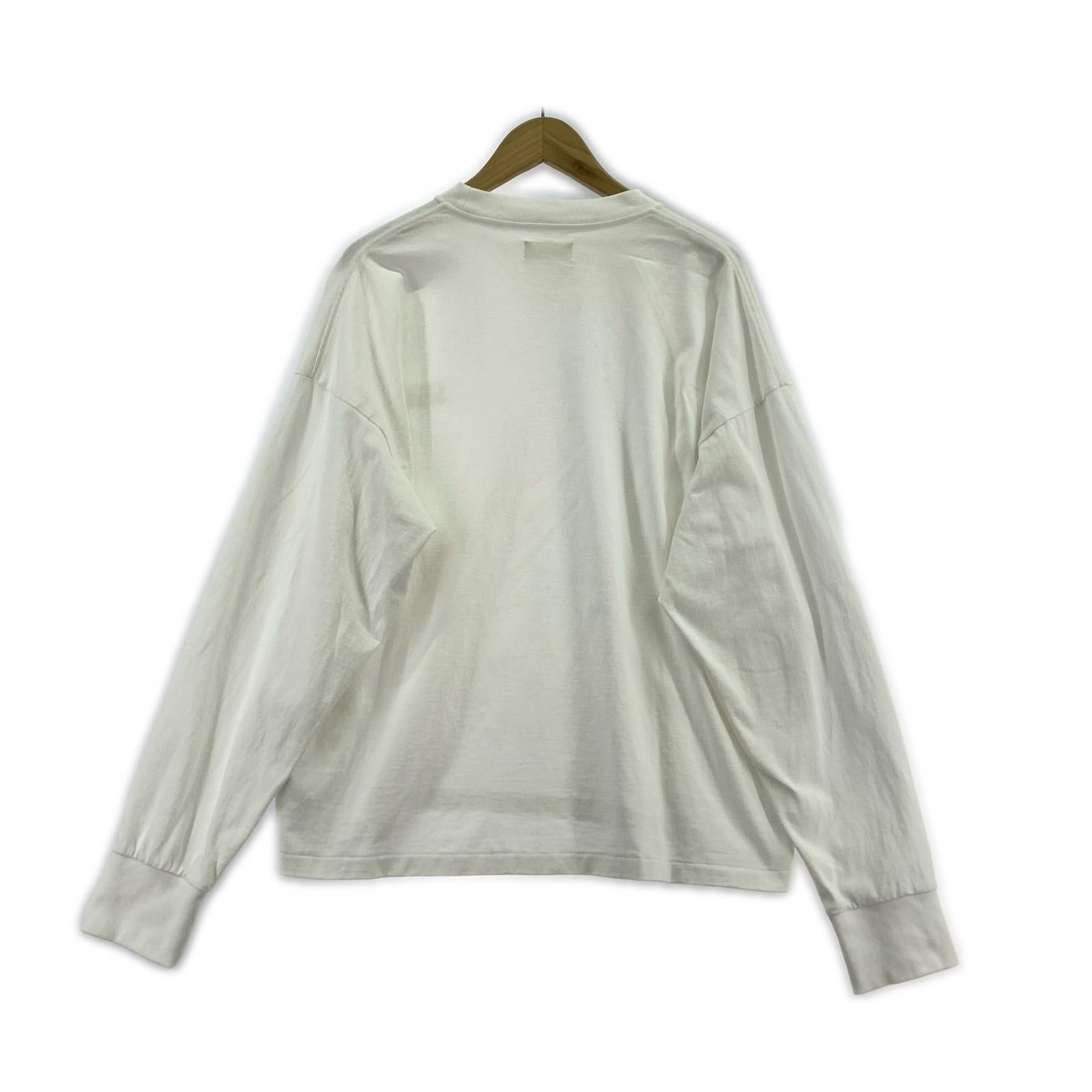 半袖Tシャツ LSカットソー/XL/WHT ホワイト