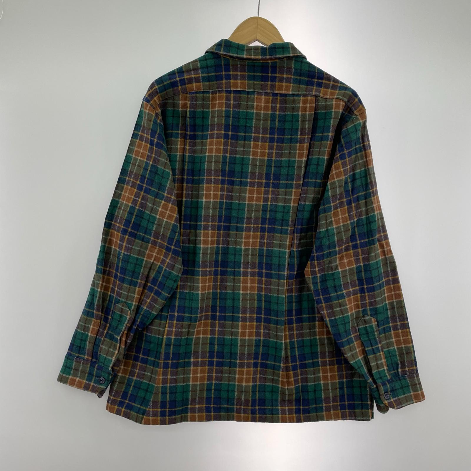 長袖シャツ PENDLETON ウールシャツ 90s~ (L) L