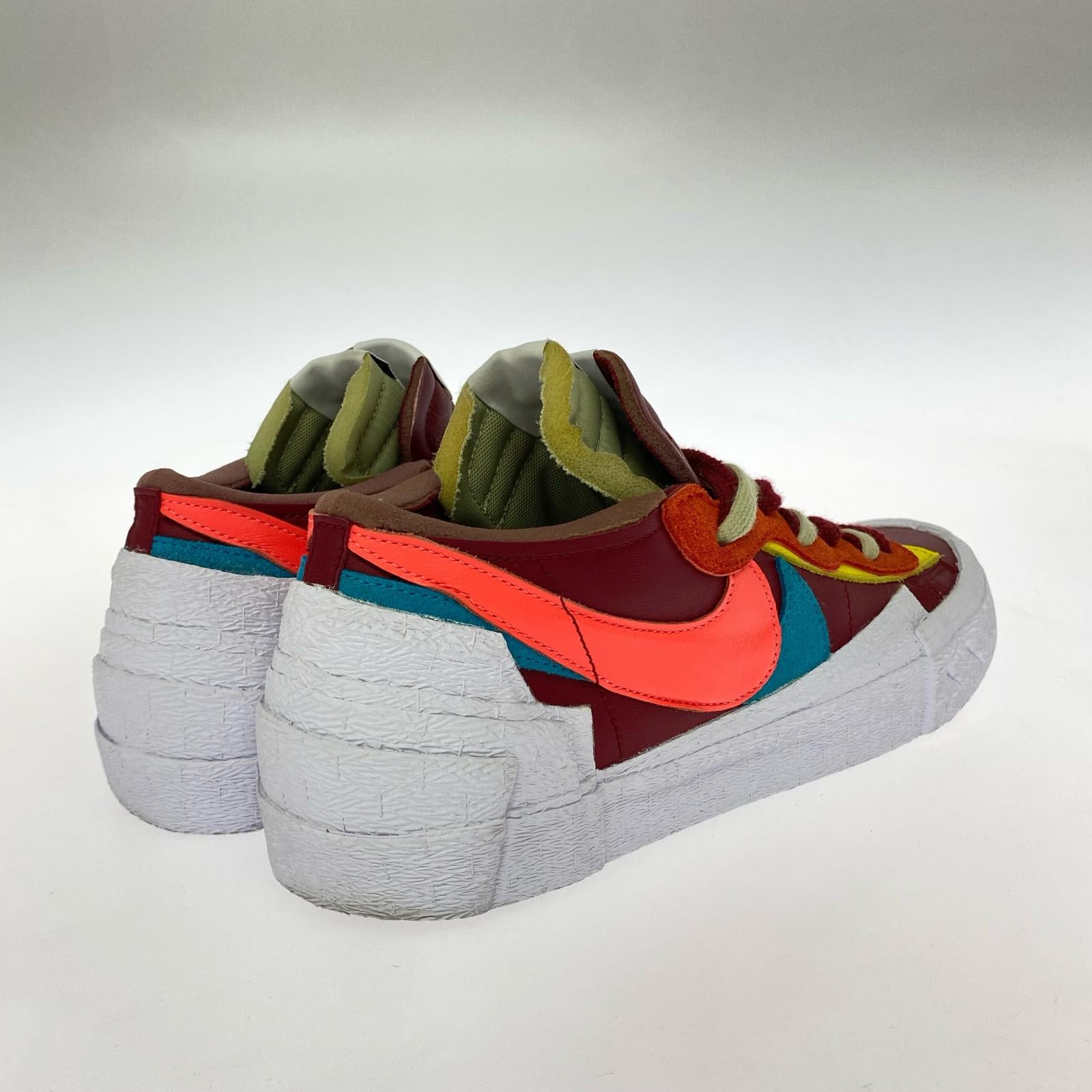 スニーカー KAWS×sacai Blazer Low 27.5cm (US9 1/2 UK9 EU45) レッド
