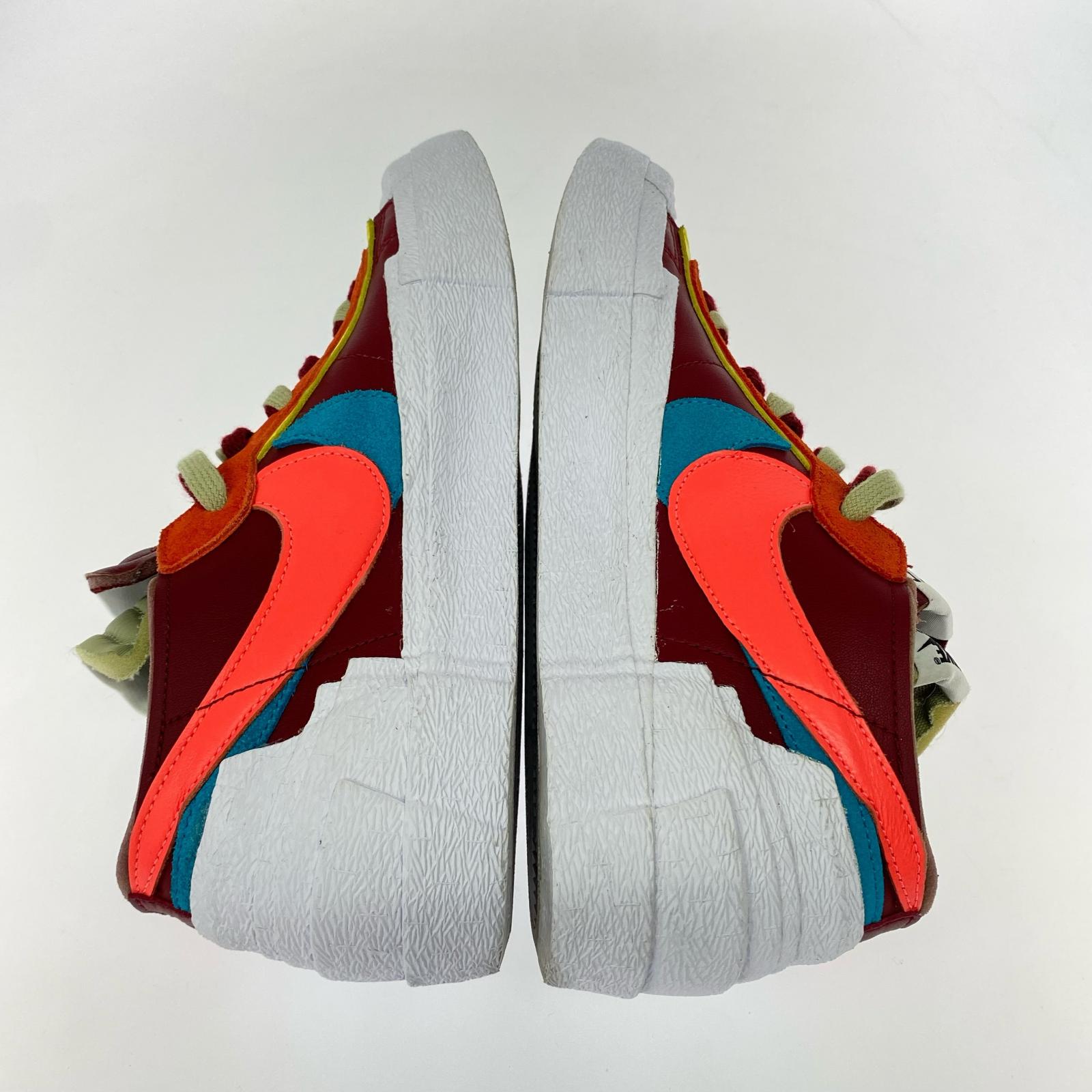スニーカー KAWS×sacai Blazer Low 27.5cm (US9 1/2 UK9 EU45) レッド