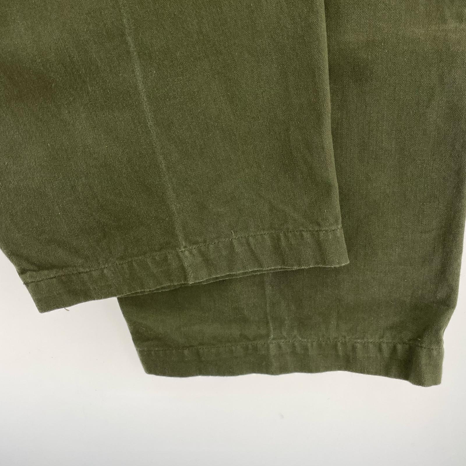 パンツ 60s フランス軍 M-47後期 グリーン
