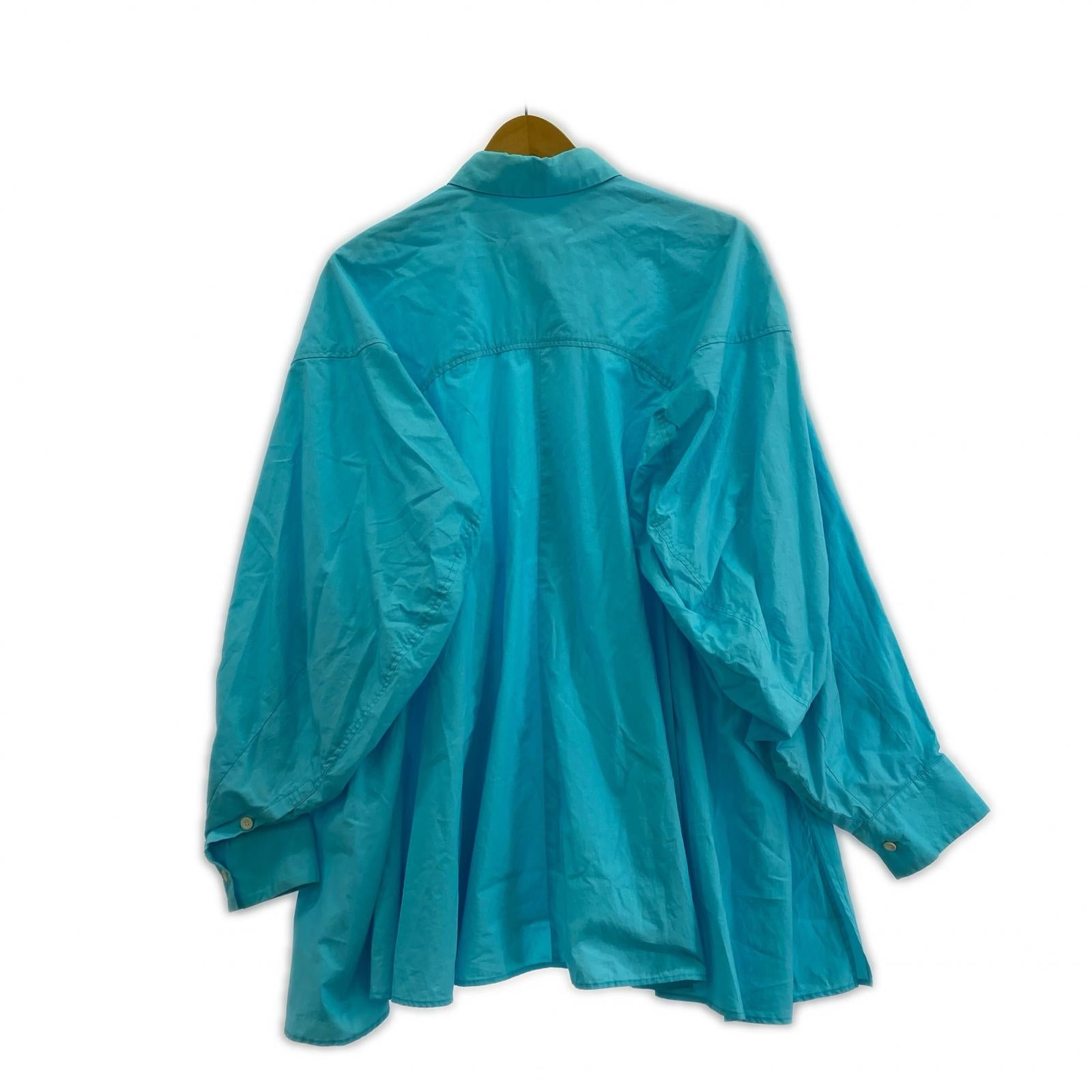 長袖シャツ CO BROAD 3D SLEEVE SHIRT ブルー(38) 38 ブルー