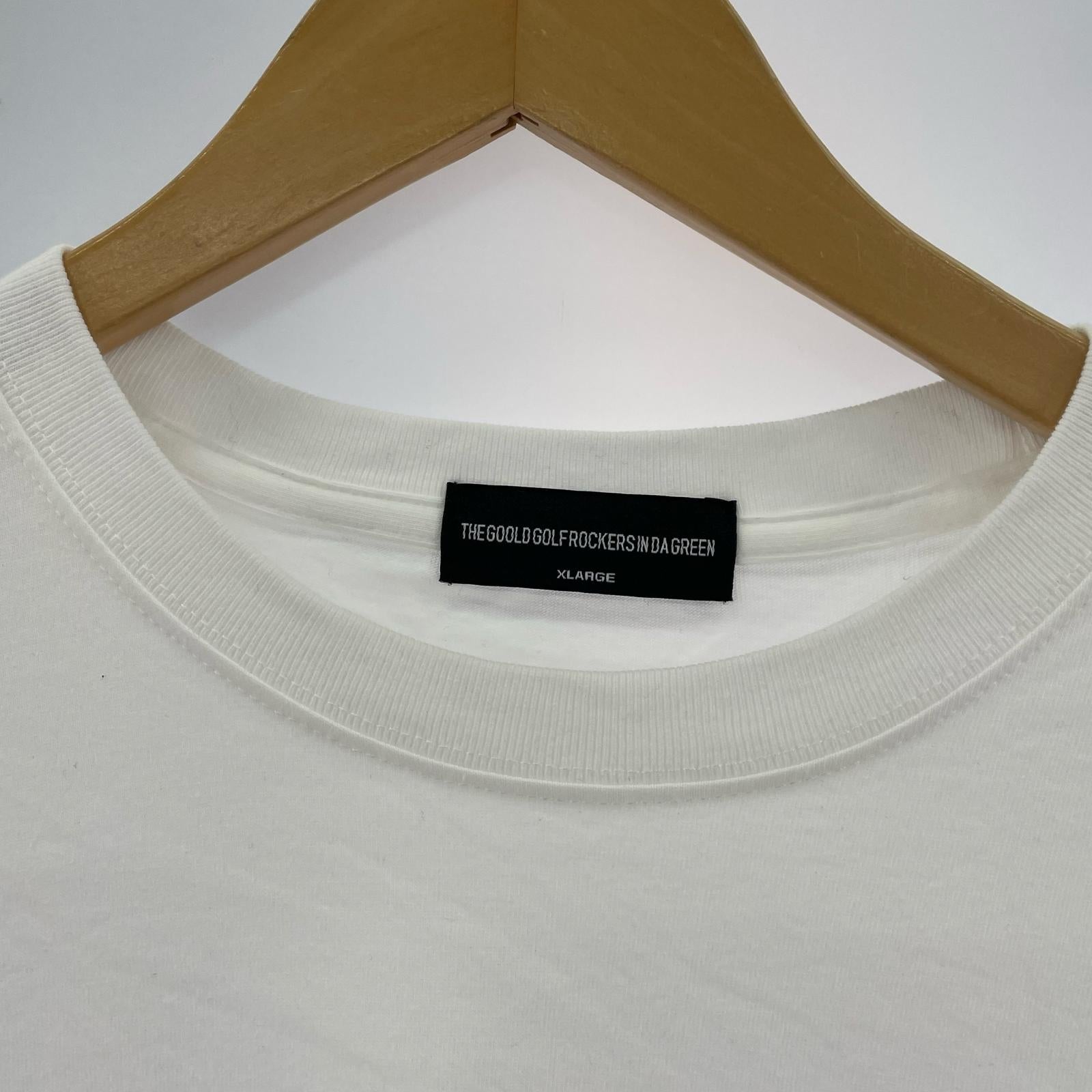 長袖Tシャツ goold golf rockers 白(XL) ホワイト