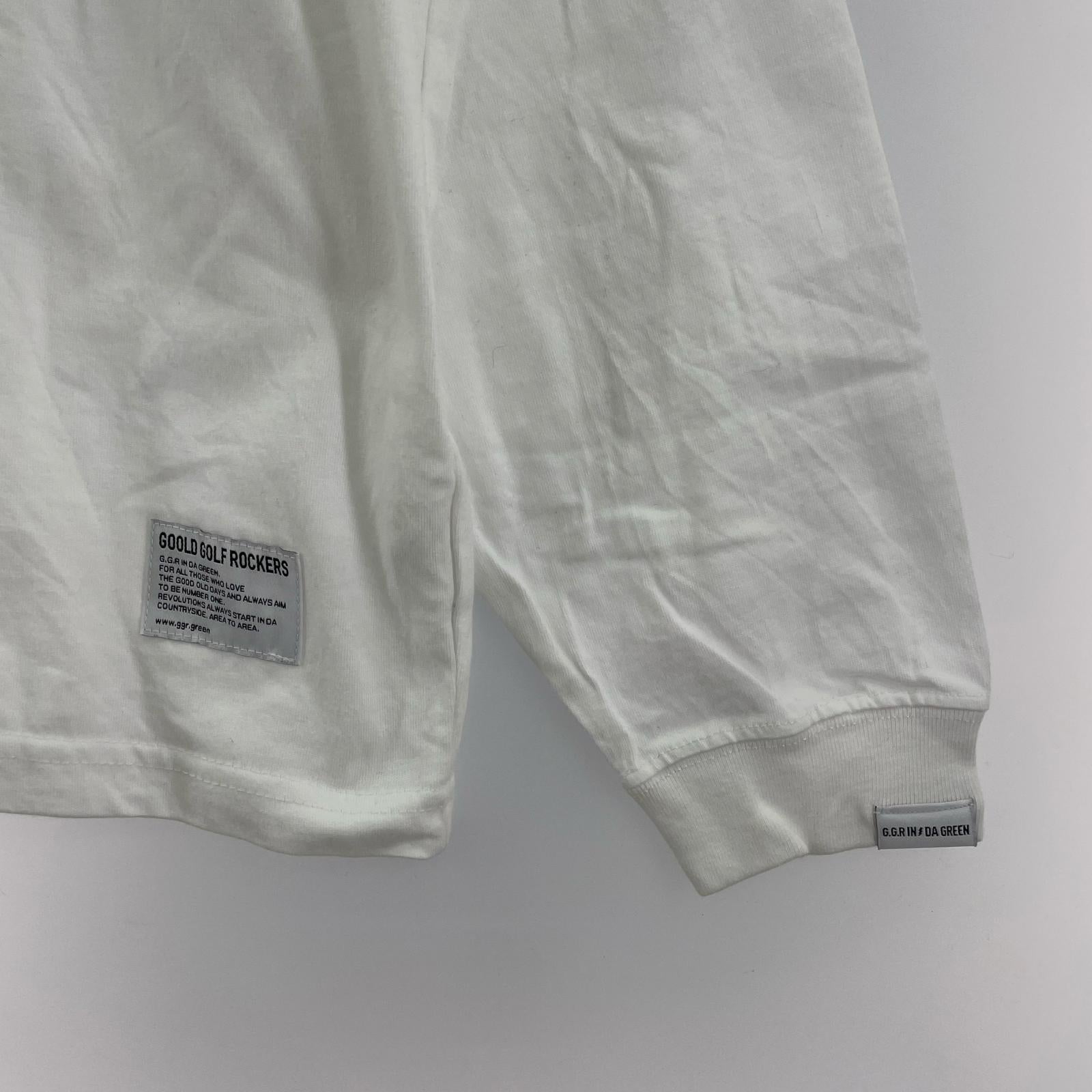 長袖Tシャツ goold golf rockers 白(XL) ホワイト
