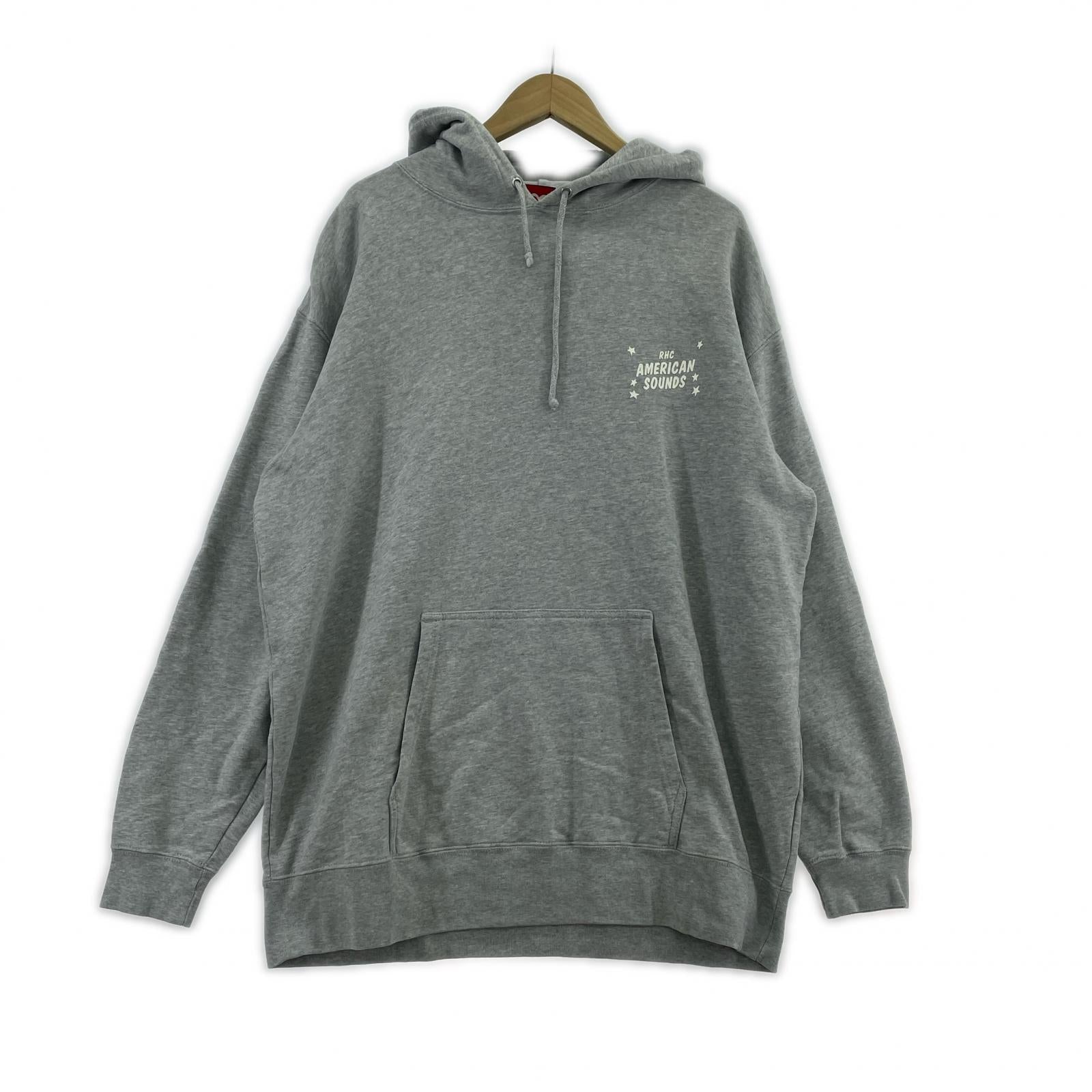 パーカー AMERICAN SOUNDS 灰(XL) グレー
