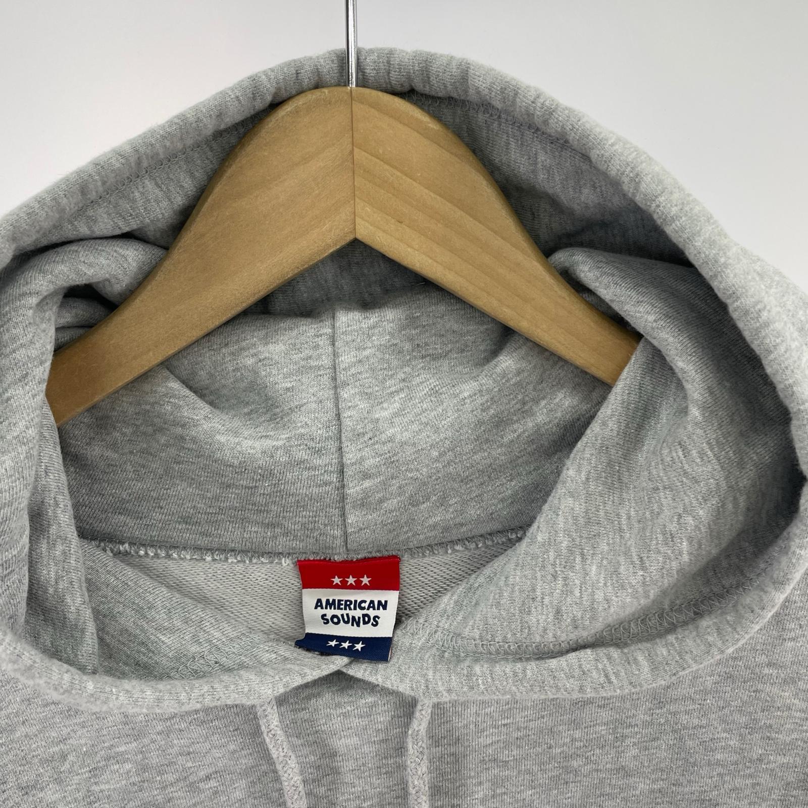 パーカー AMERICAN SOUNDS 灰(XL) グレー