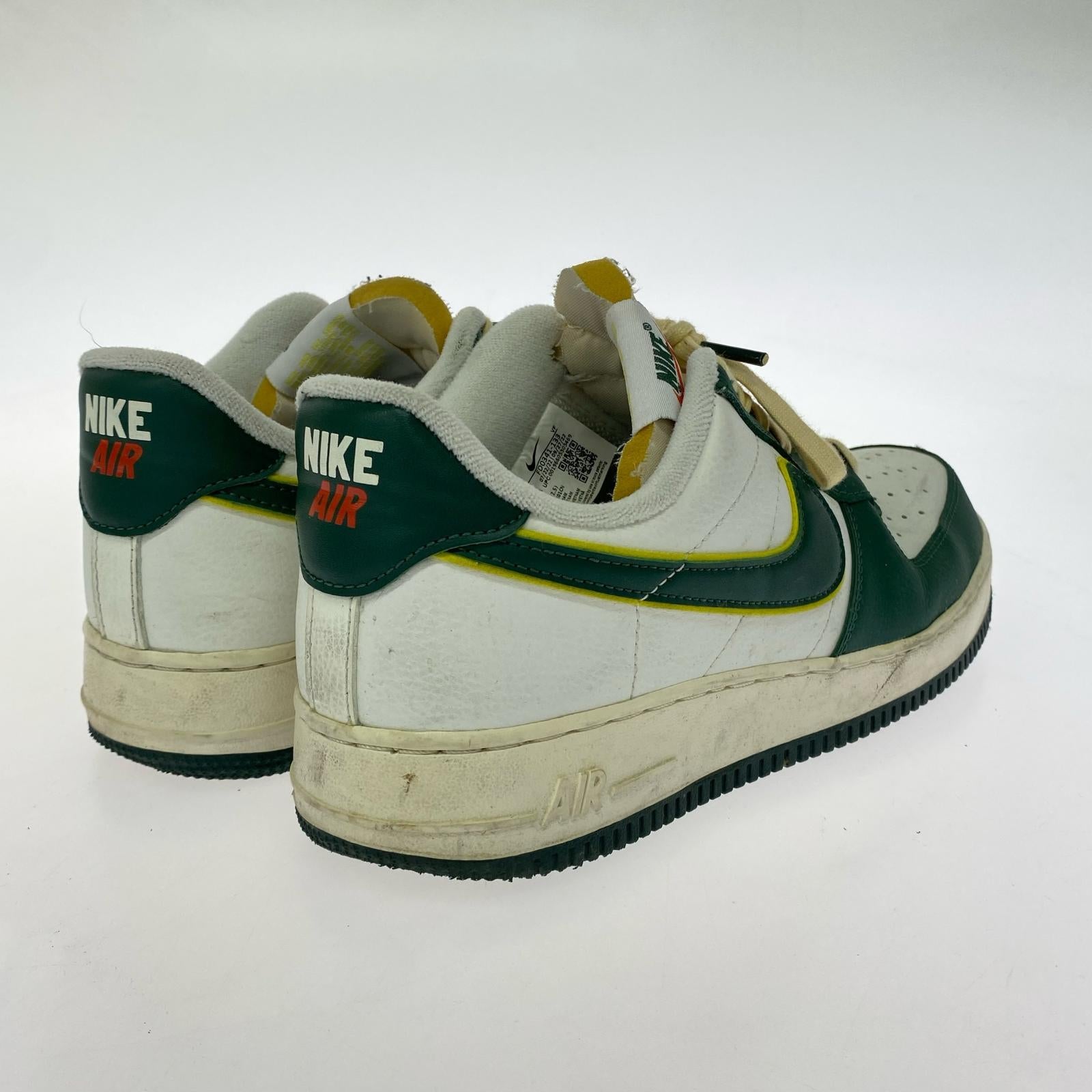 スニーカー AIR FORCE 1 GREEN/WHT 26.5cm 26.5cm (US8 1/2 UK8 EU43)