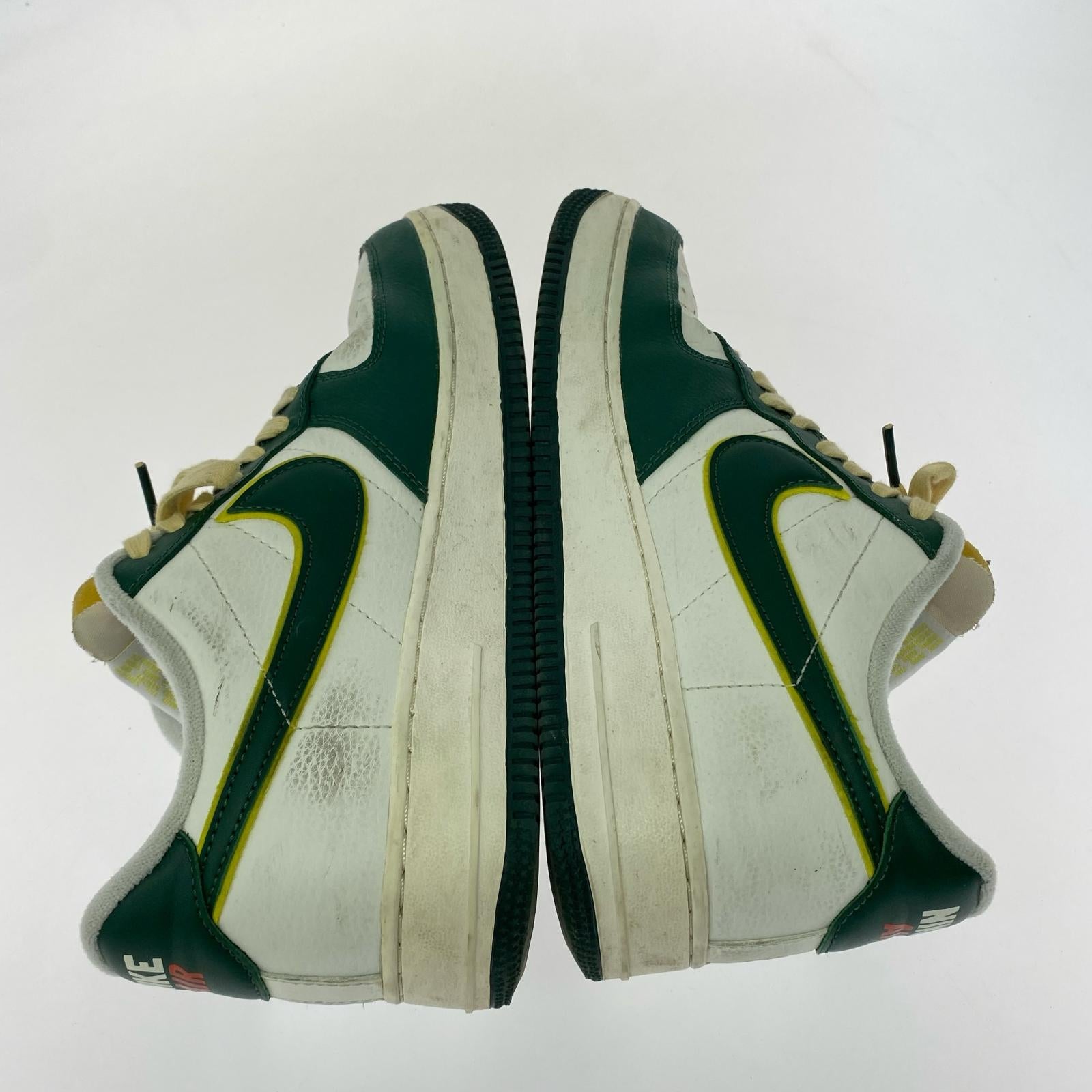 スニーカー AIR FORCE 1 GREEN/WHT 26.5cm 26.5cm (US8 1/2 UK8 EU43)
