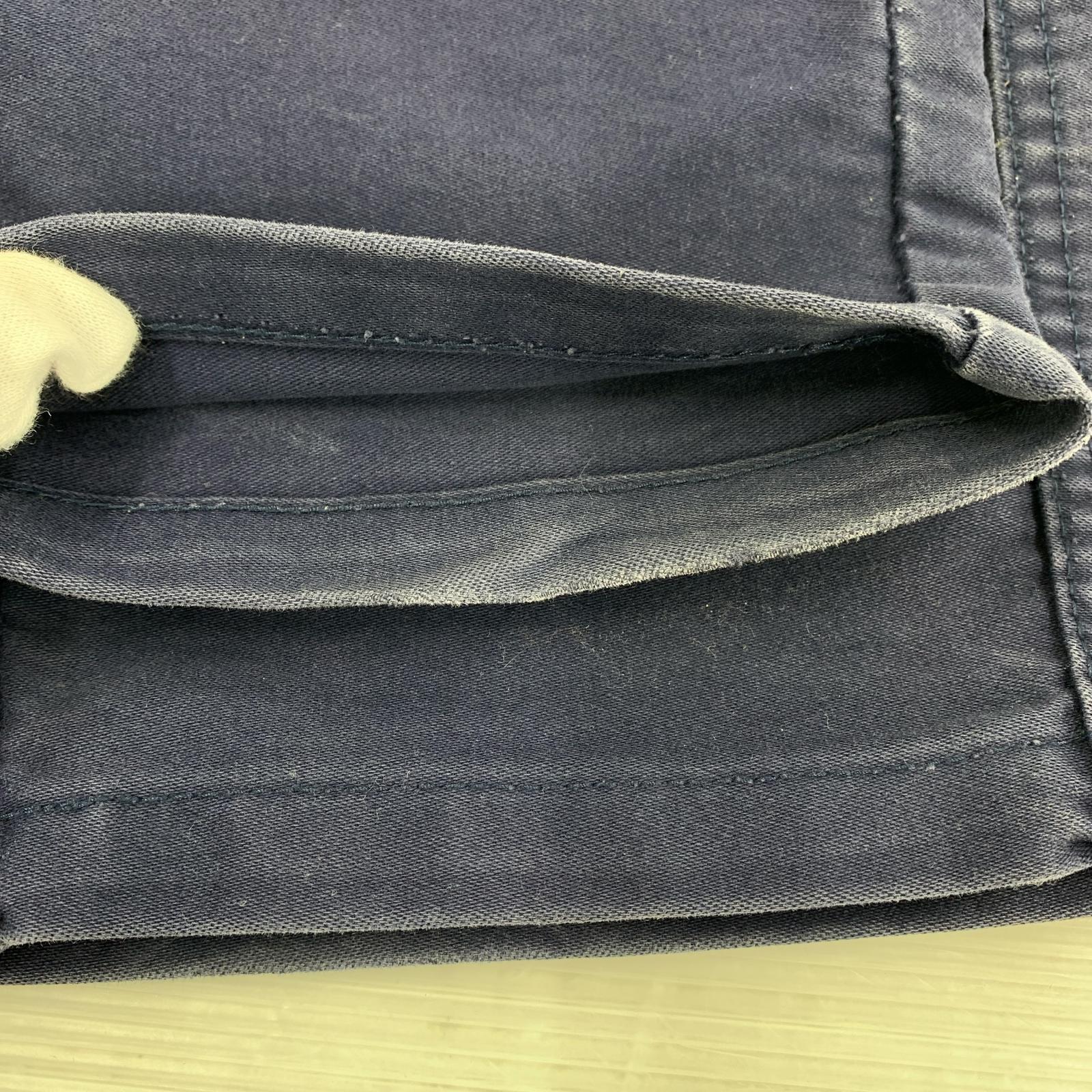 パンツ COMME des GARCONS SHIRT BLUE DE PANAME モールスキンパンツ 紺 (S) S ネイビー