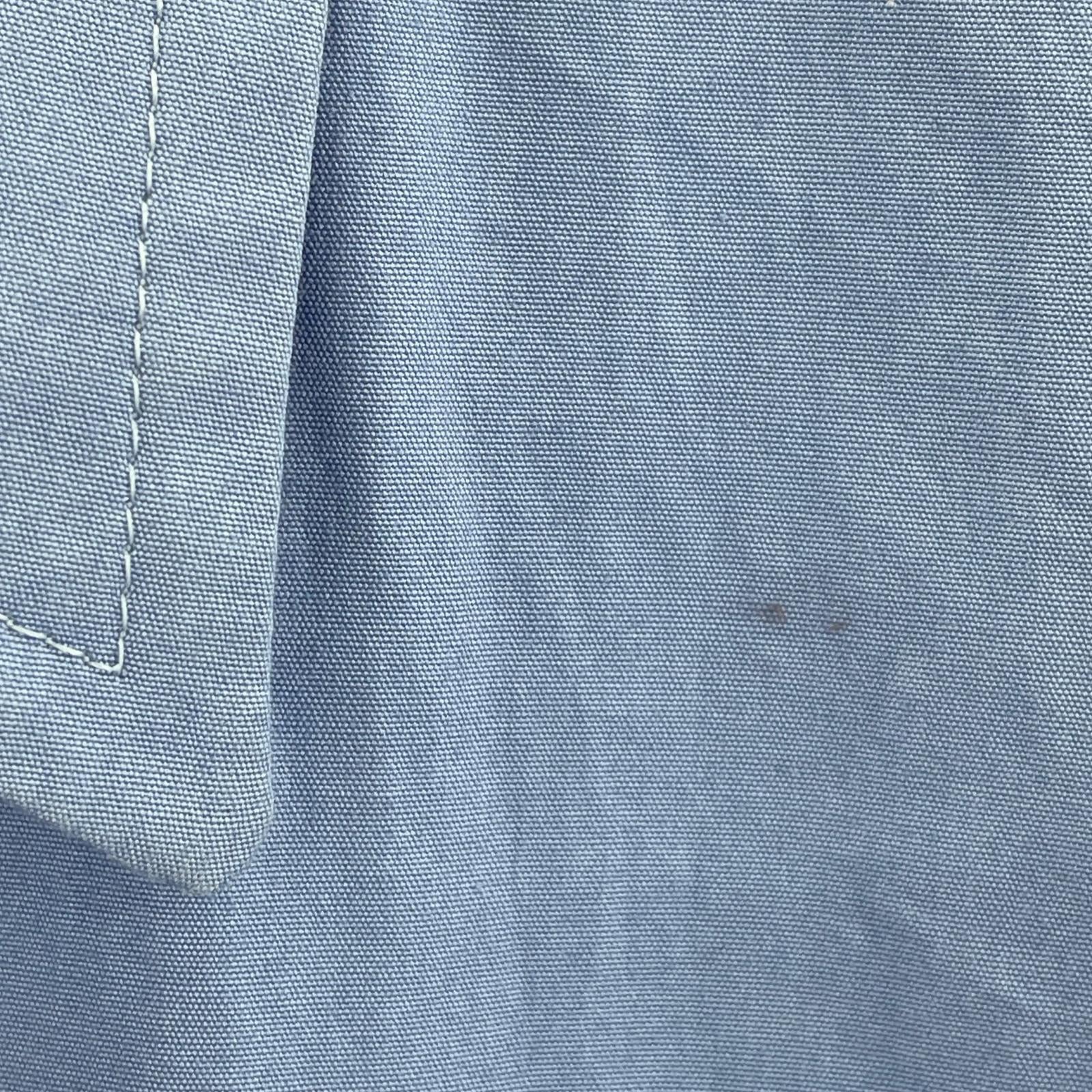 長袖シャツ ZIPPED PLAIN SHIRT 4 4 ブルー