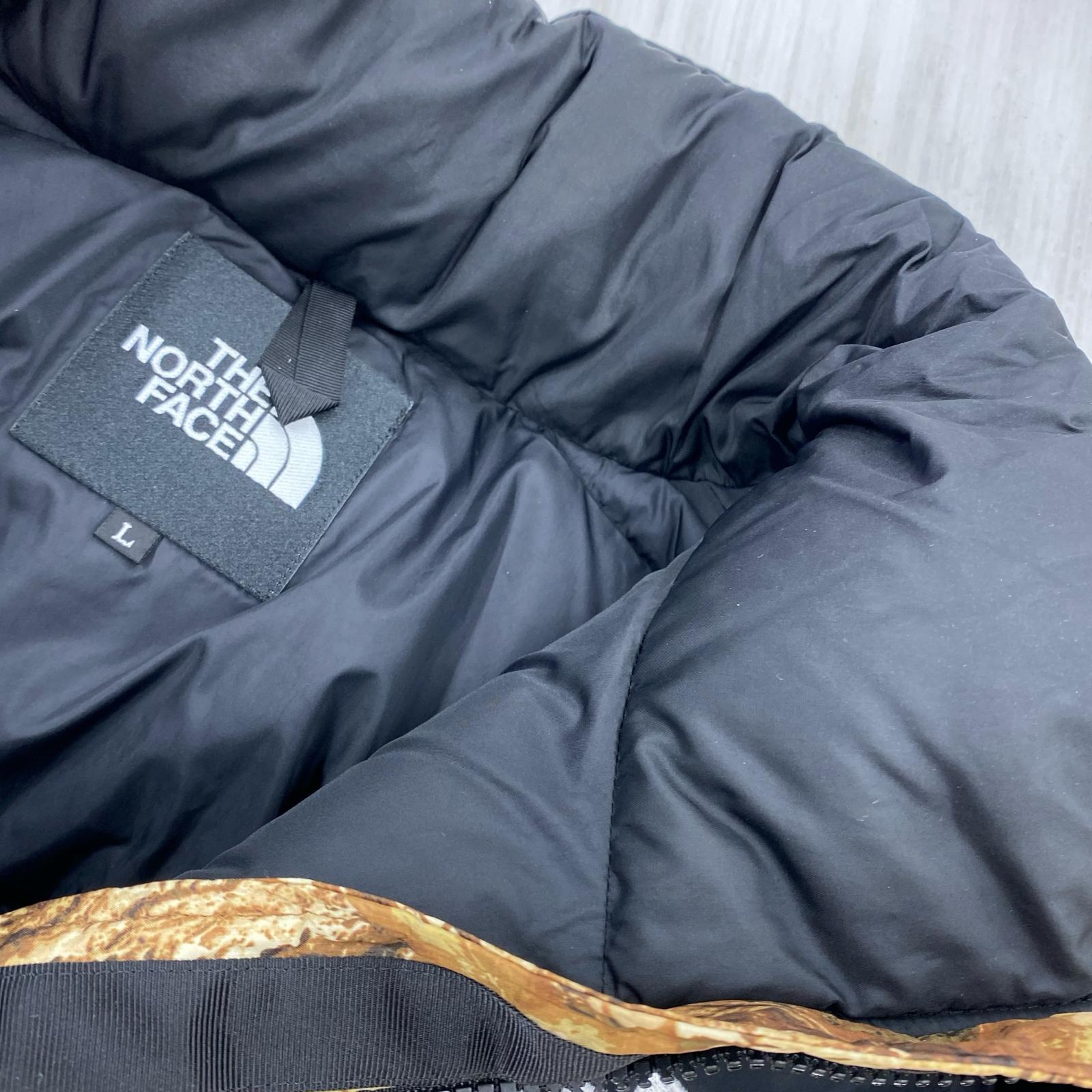 ダウンジャケット NOVELTY NUPTSE JACKET L ブラウン