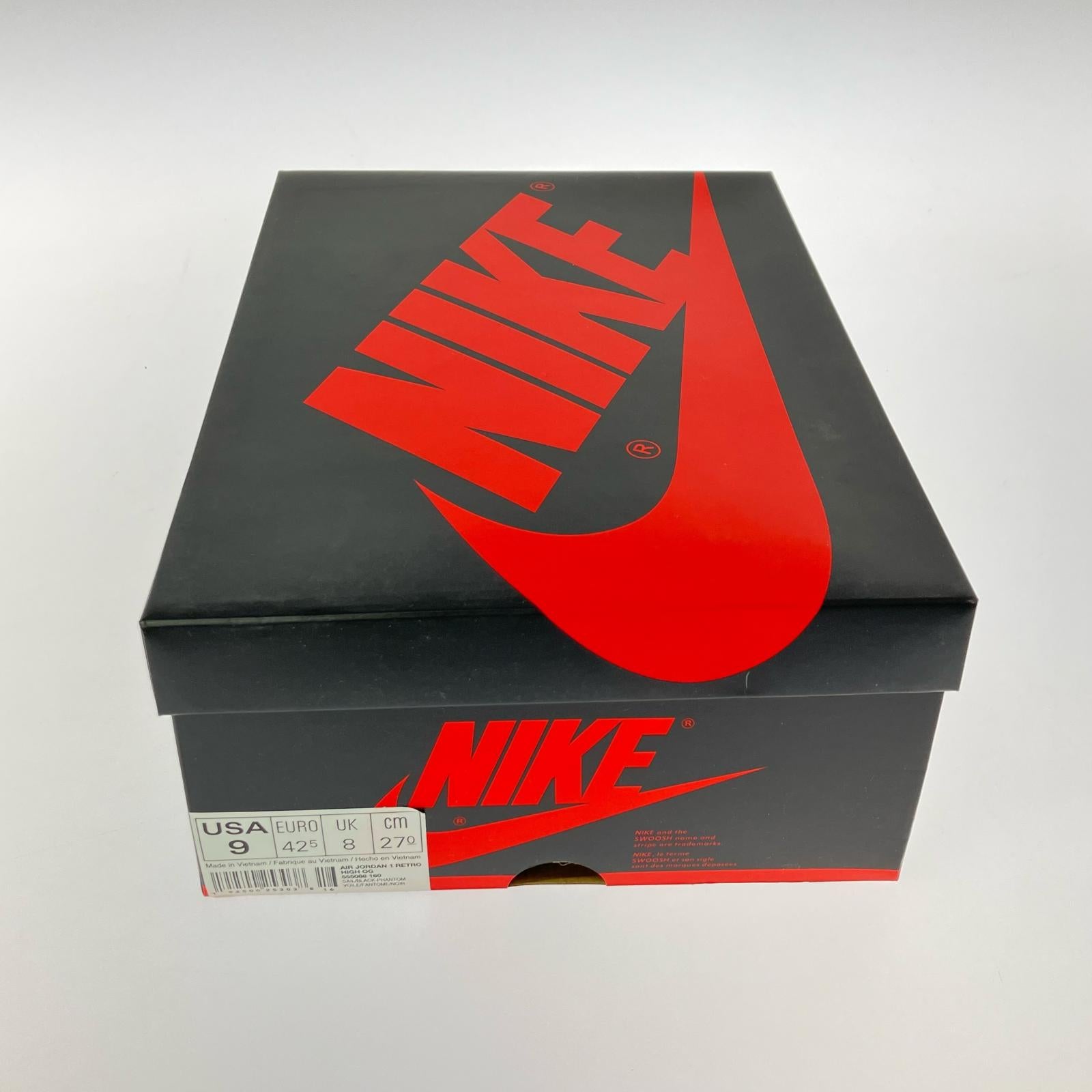 スニーカー AIRJOEDAN 1 HIGH 27.0cm 27cm (US9 UK8 1/2 EU44) ホワイト