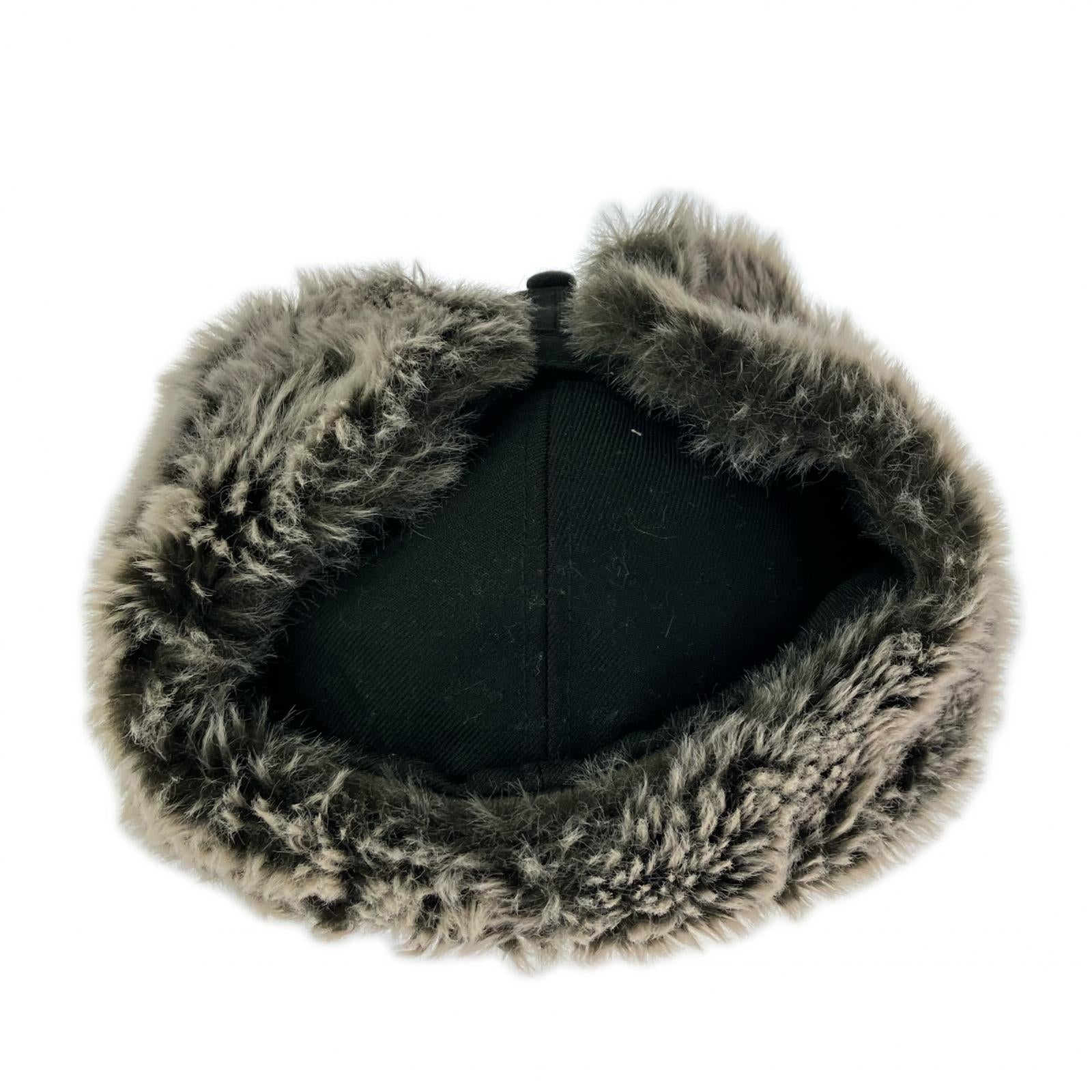 キャップ EARFLAP ブラック ブラック