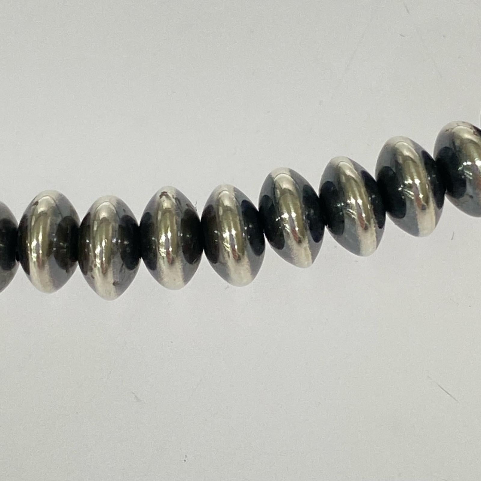 ネックレス NAVAJO/パールネックレス/7mm シルバー