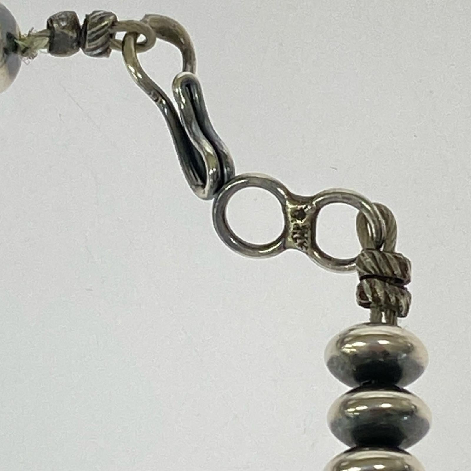 ネックレス NAVAJO/パールネックレス/7mm シルバー