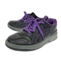 スニーカー ASICS Needls EX89 黒×紫 1201A942 (27) 27cm (US9 UK8 1/2 EU44) ブラック