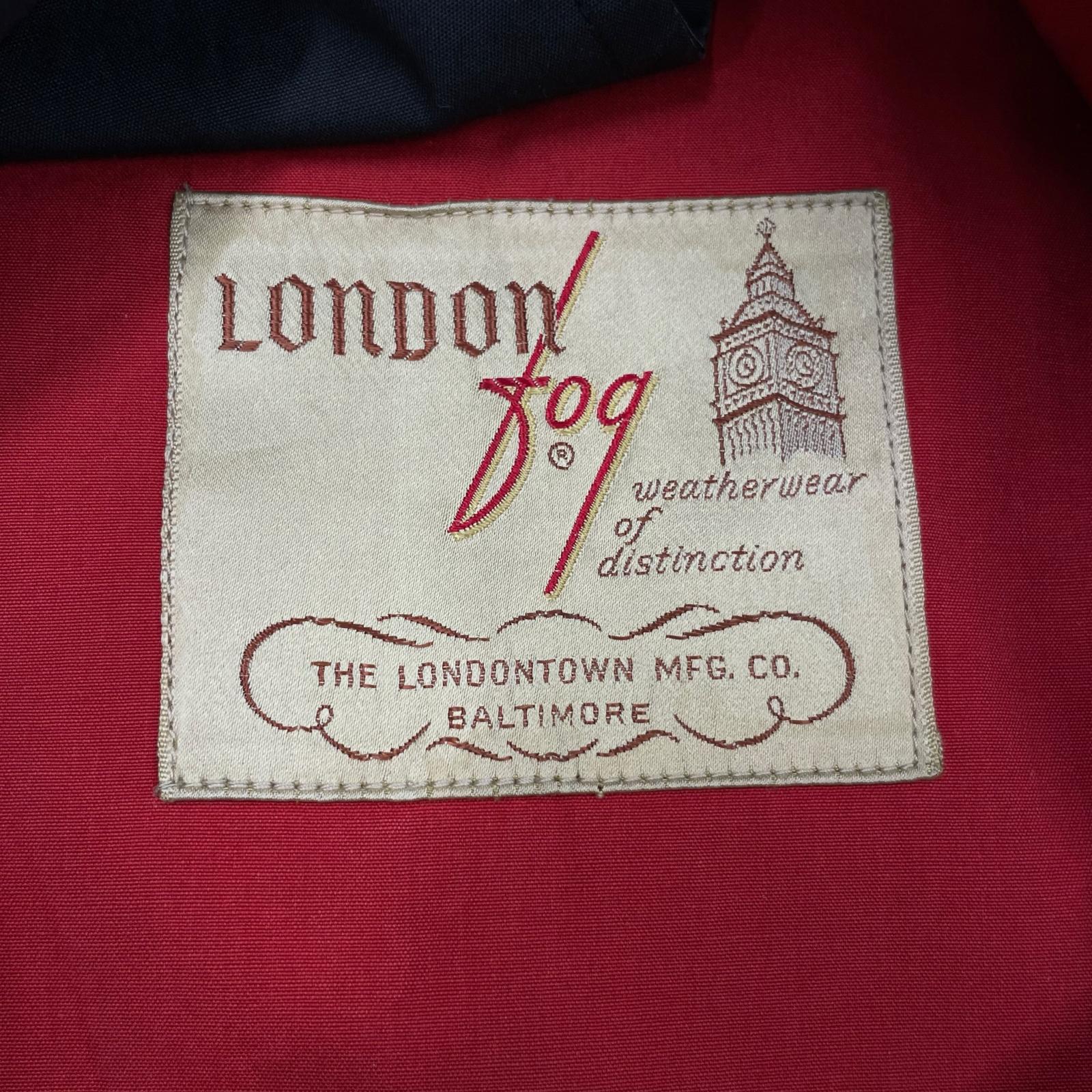 その他アウター 60~70s London Top ステンカラーコート ブラック 裏地赤 M ブラック
