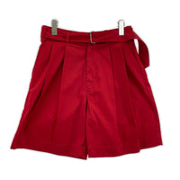 ショートパンツ BIO TWILL Wide Short Pants 1 レッド