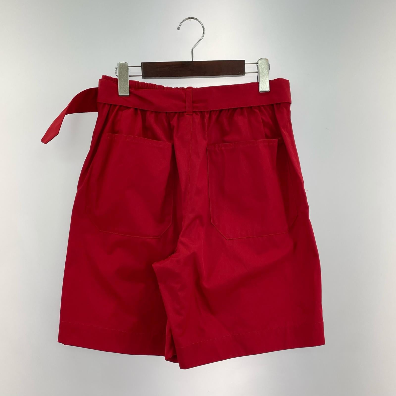 ショートパンツ BIO TWILL Wide Short Pants 1 レッド