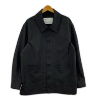 ジャケット ROUTINE Oversize Shirt Jacket 0 ブラック