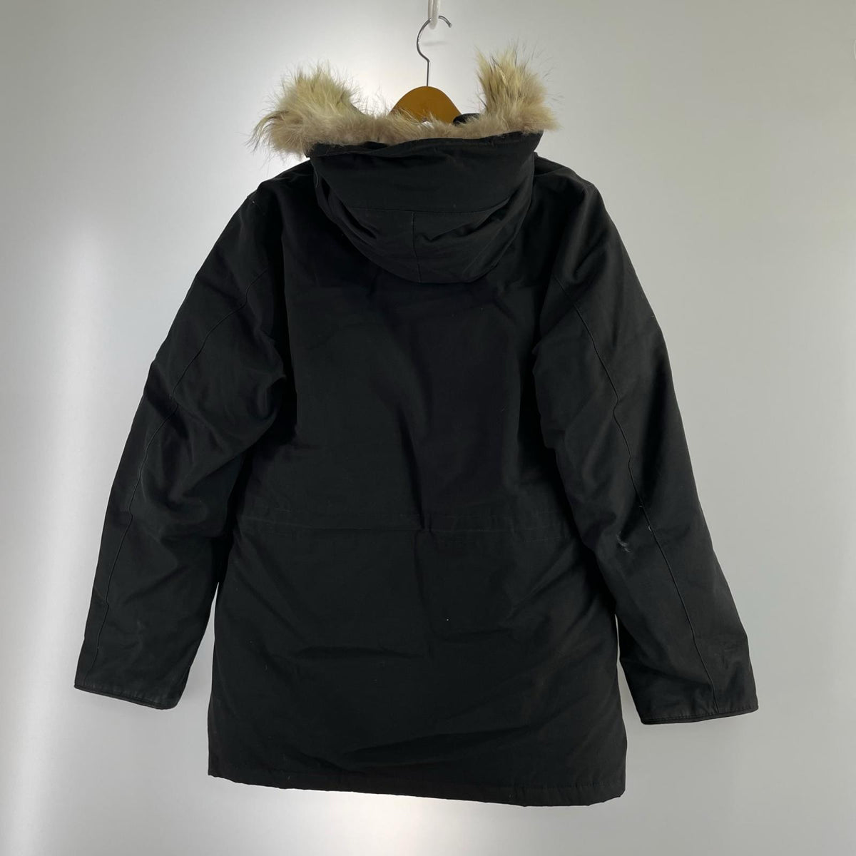 ダウンジャケット CANADA GOOSE Citadel Parka シタデルパーカー ファーダウンジャケット S ブラック S ブラック
