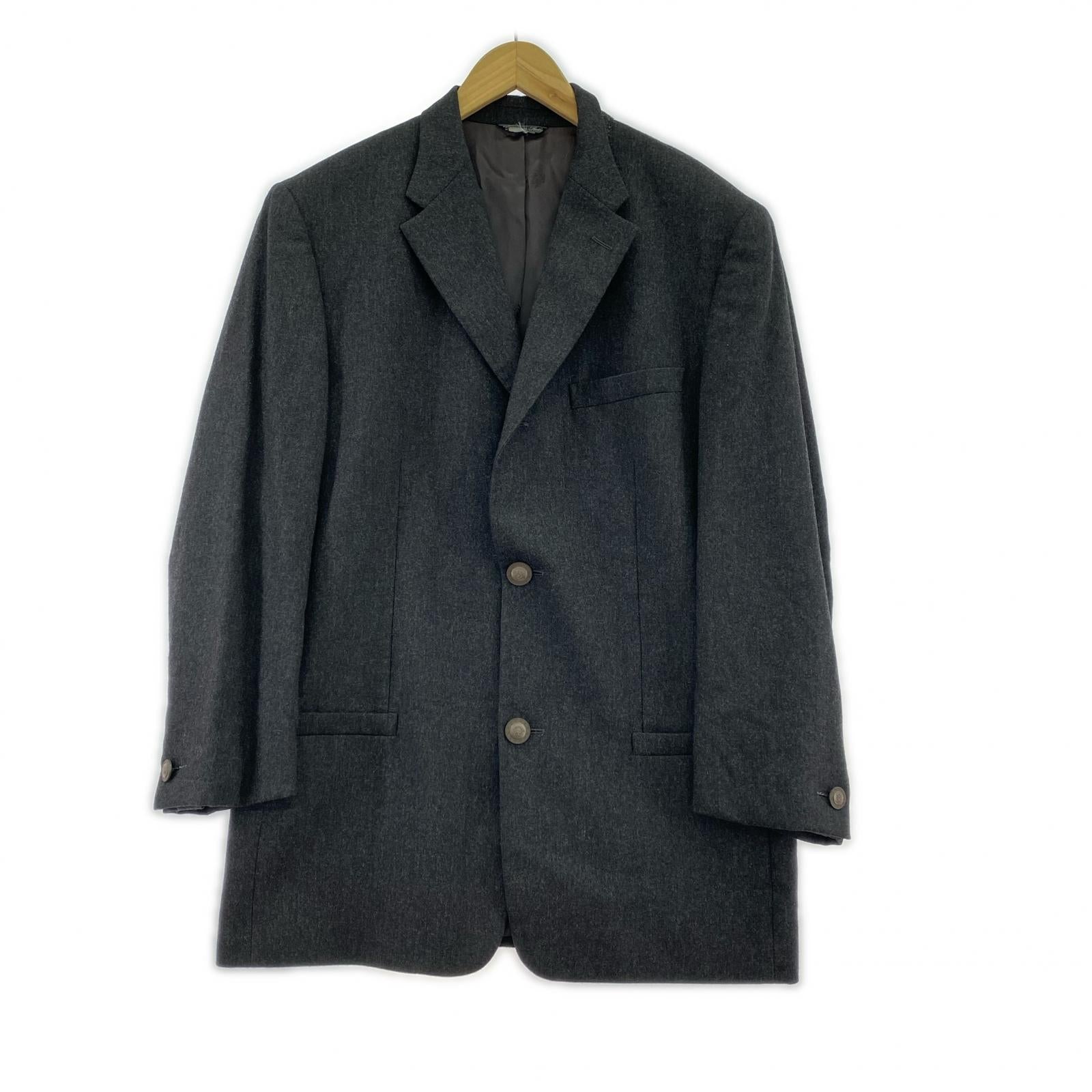 テーラードジャケット ウールジャケット GRY グレー