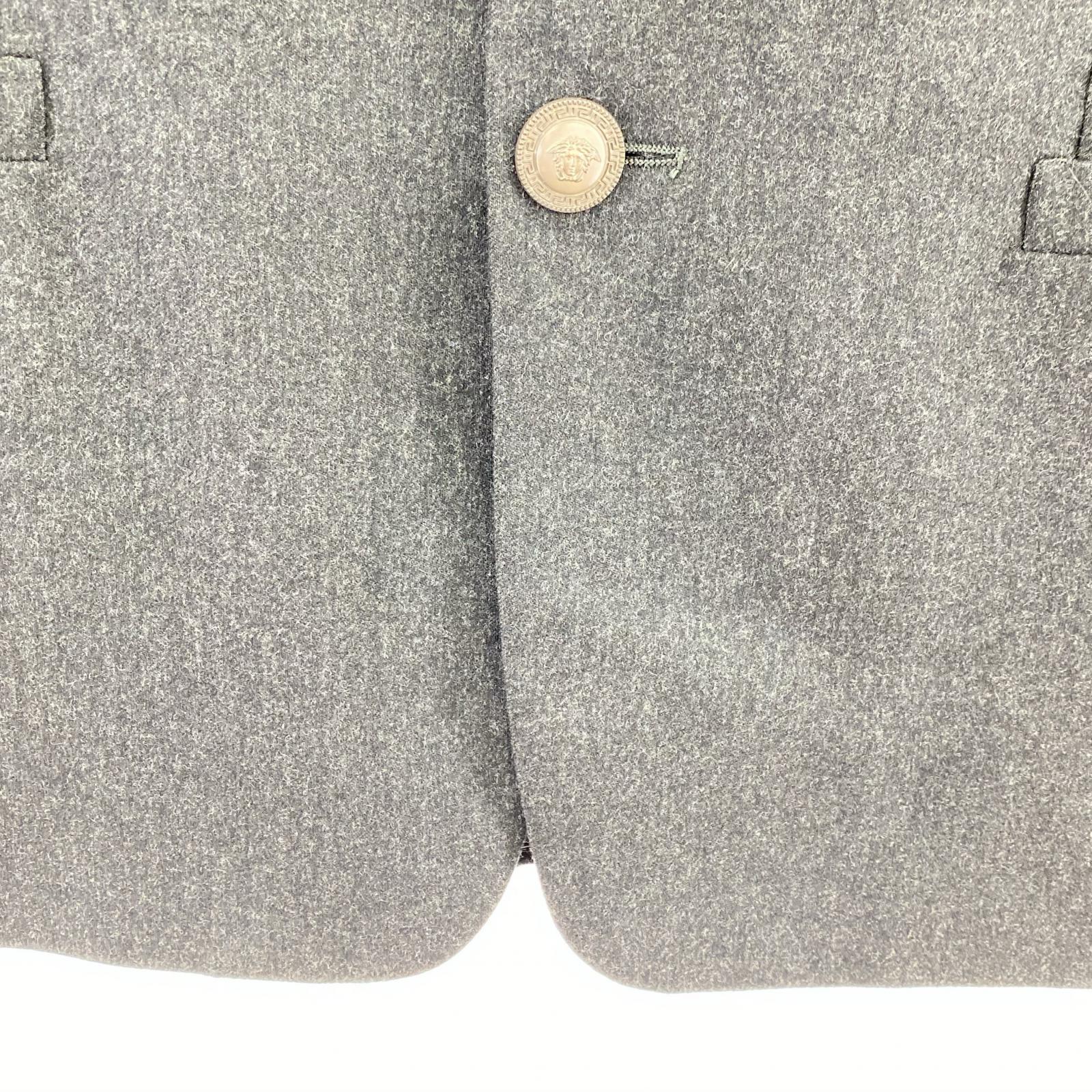 テーラードジャケット ウールジャケット GRY グレー