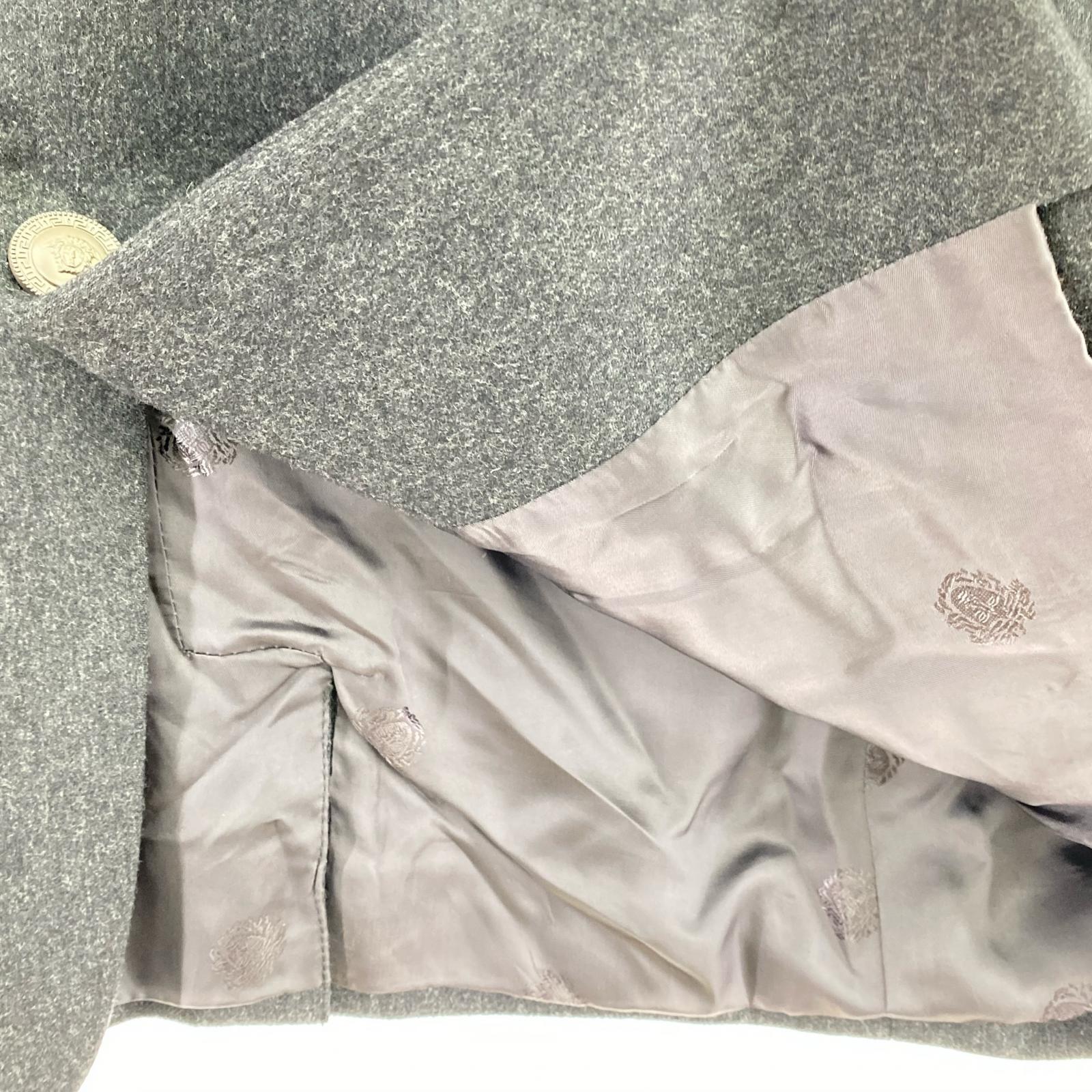 テーラードジャケット ウールジャケット GRY グレー