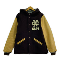 レザージャケット Whitesville Wool Hooded Award Jacket ブラウン
