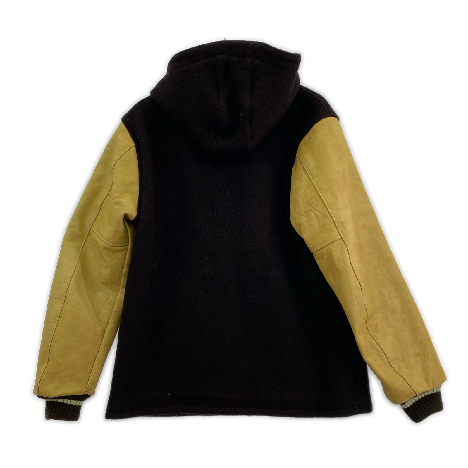 レザージャケット Whitesville Wool Hooded Award Jacket ブラウン