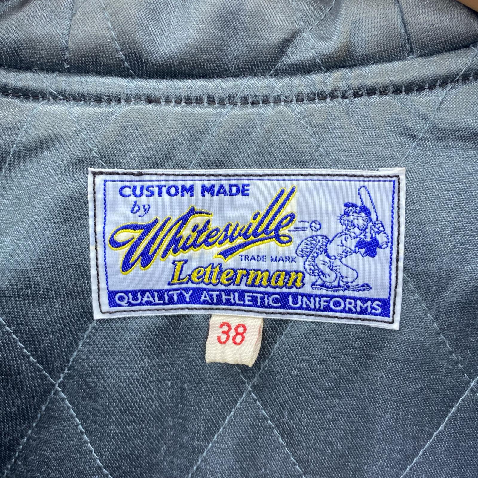 レザージャケット Whitesville Wool Hooded Award Jacket ブラウン