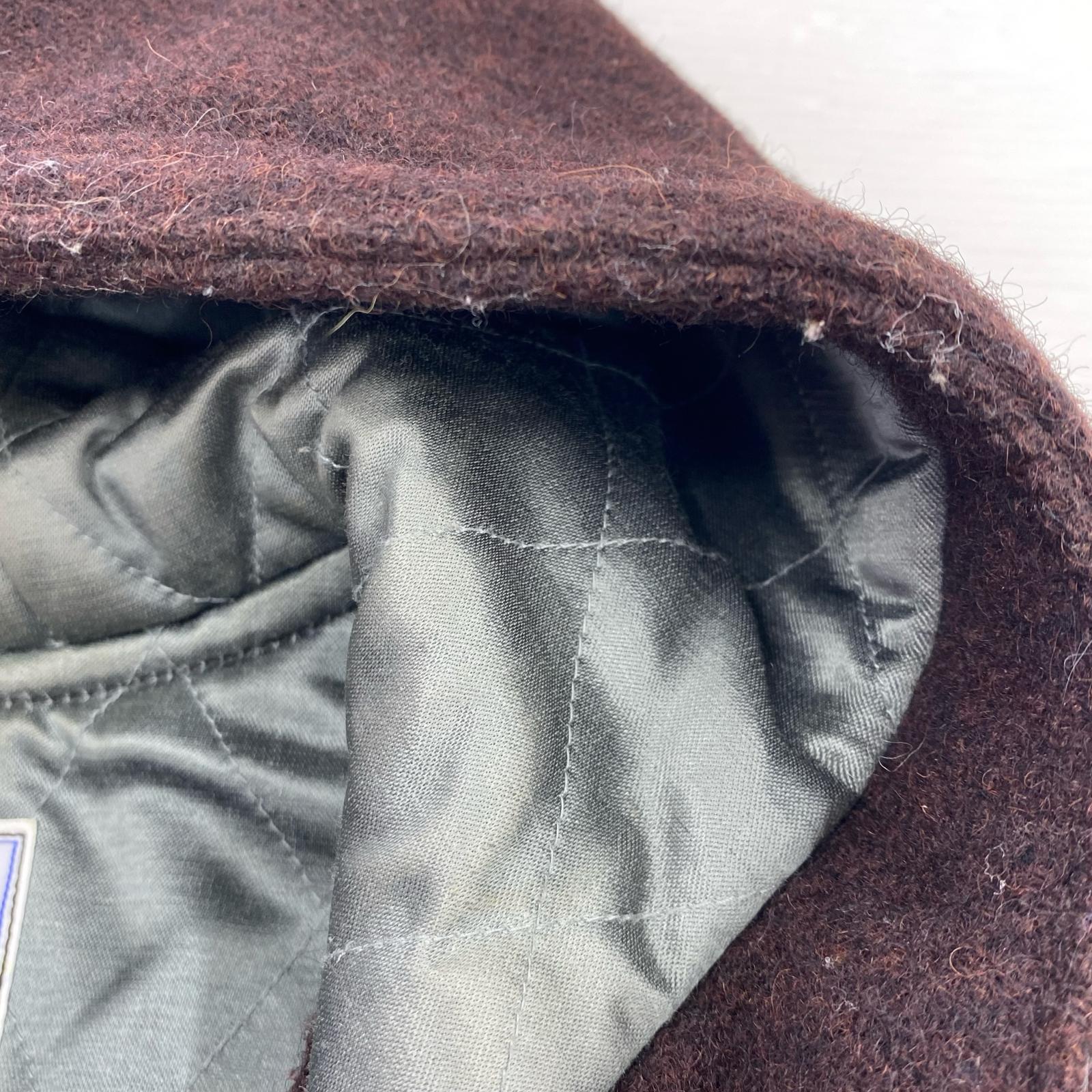 レザージャケット Whitesville Wool Hooded Award Jacket ブラウン