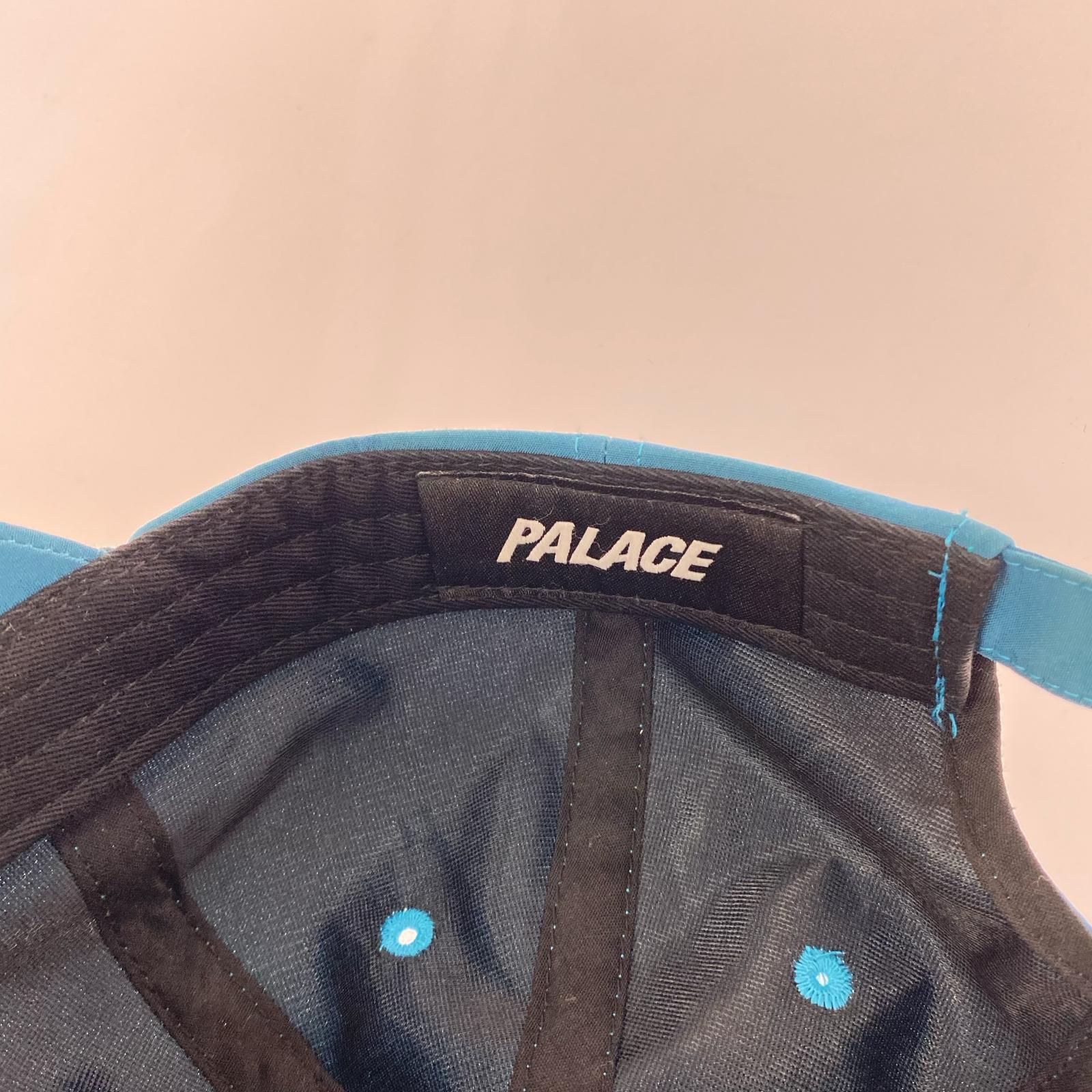 キャップ PALACE Skateboards P45 6-Panel Shell ゴルフボールキャップ 青 ブルー