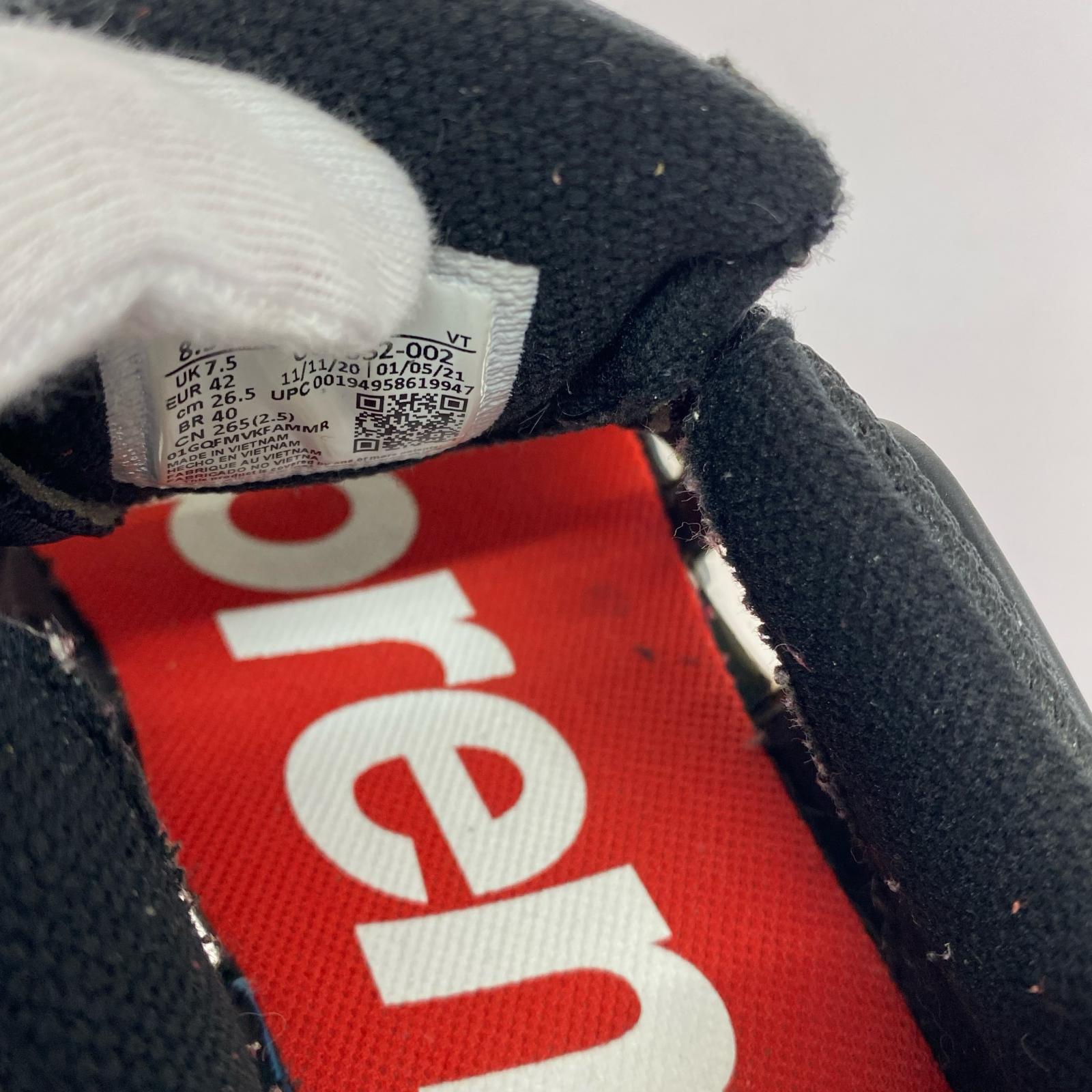 スニーカー ×SUPREME AIR MAX 96 26.5cm 26.5cm (US8 1/2 UK8 EU43) ブラック