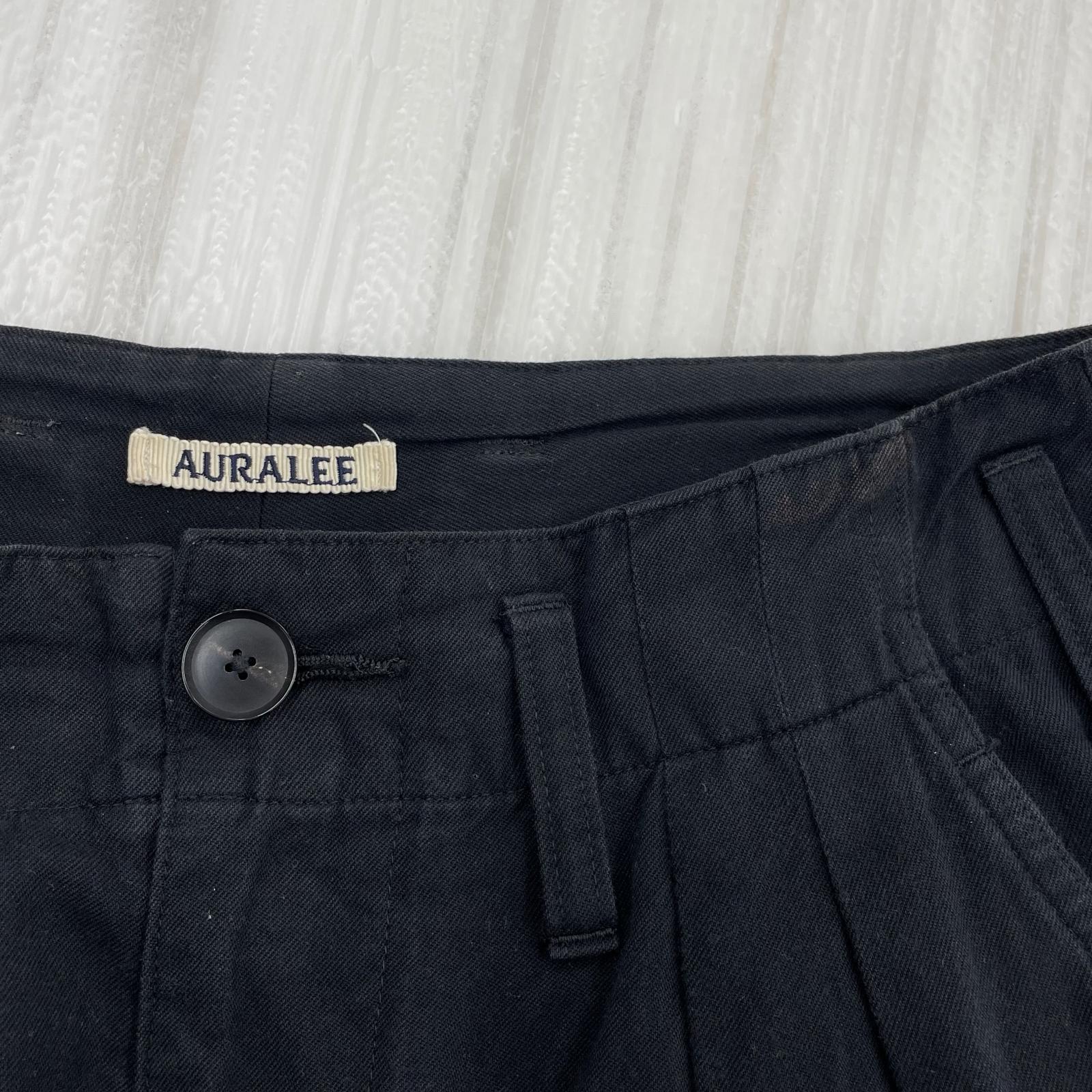 パンツ SUPER FINE TWILL SLACKS SIZE 3 3 ブラック