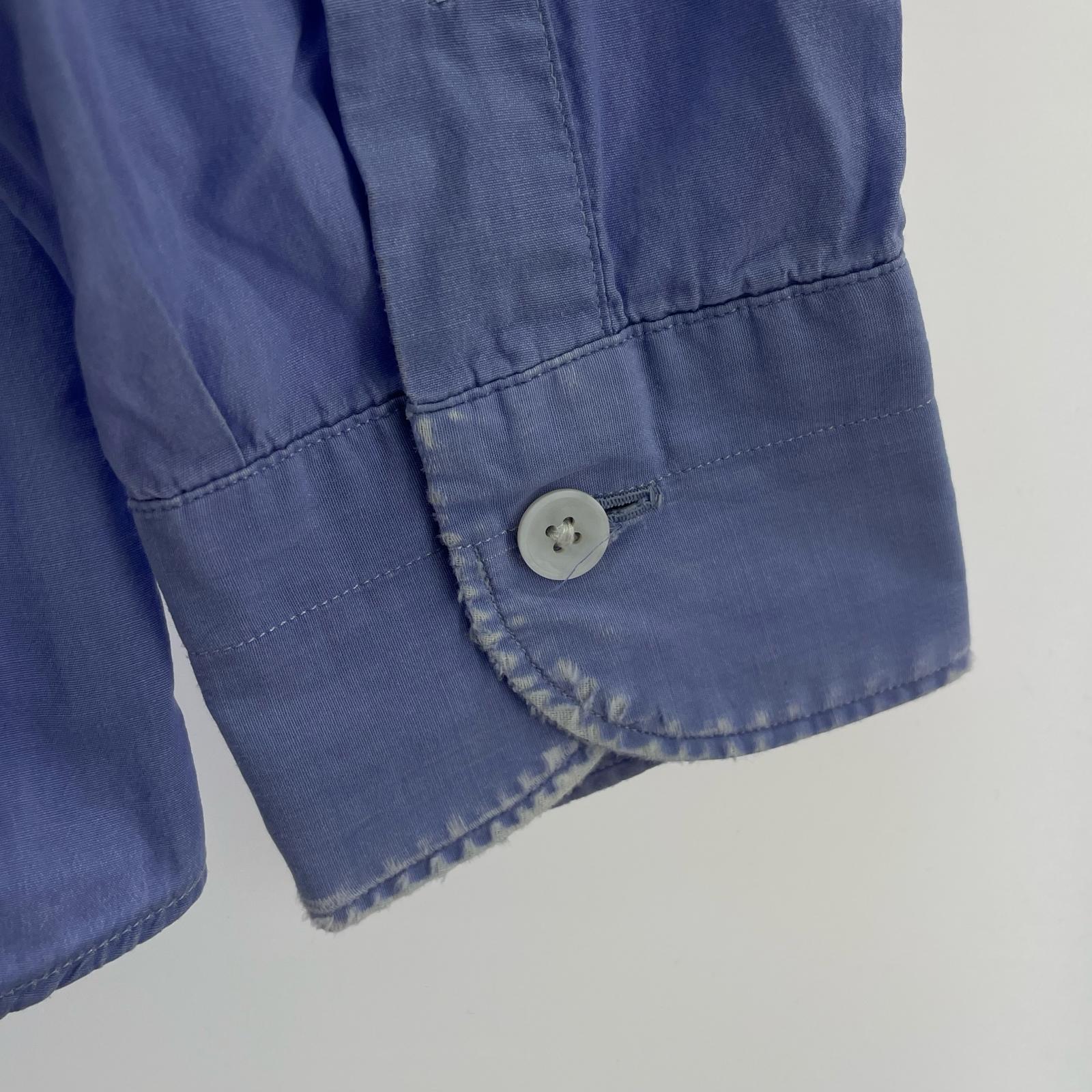 長袖シャツ 19SS 無地 L/Sシャツ BLUE SIZE 1 1 パープル