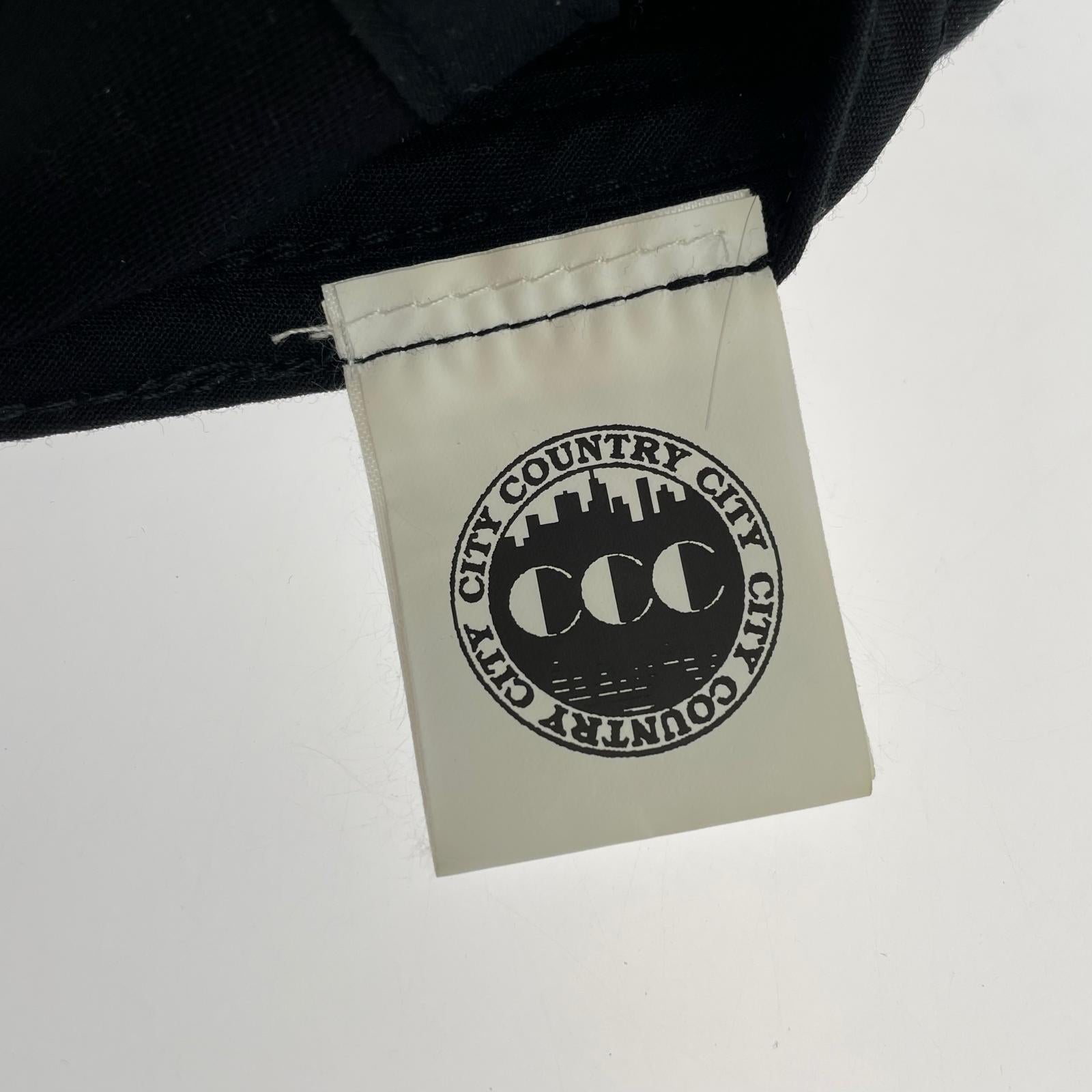 キャップ CITY COUNTRY CITY LOGO CAP BLK ブラック