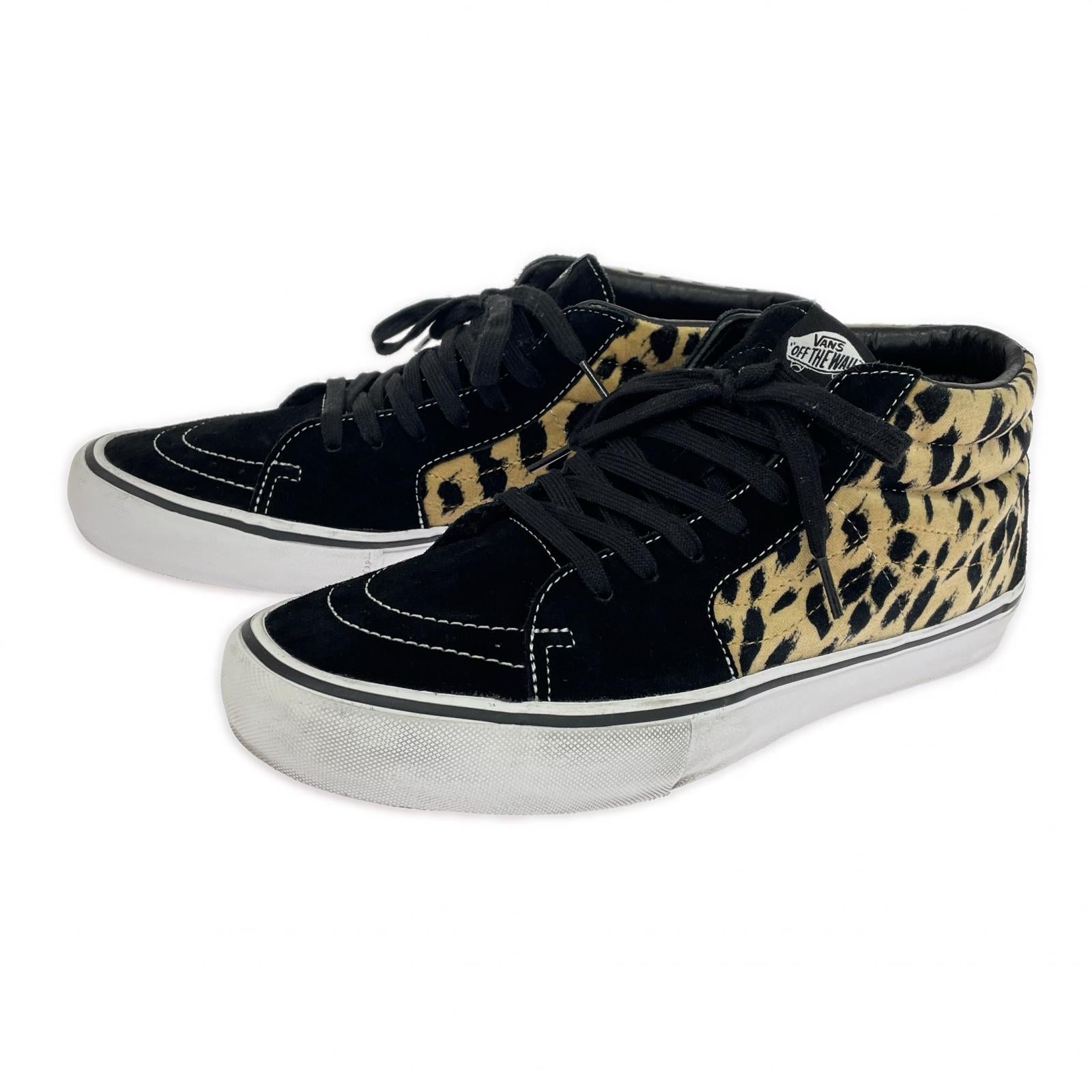 スニーカー VANS SK8-MID (29cm) Velvet Leopard/Black 29cm (US11 UK10 1/2 EU48) ブラック