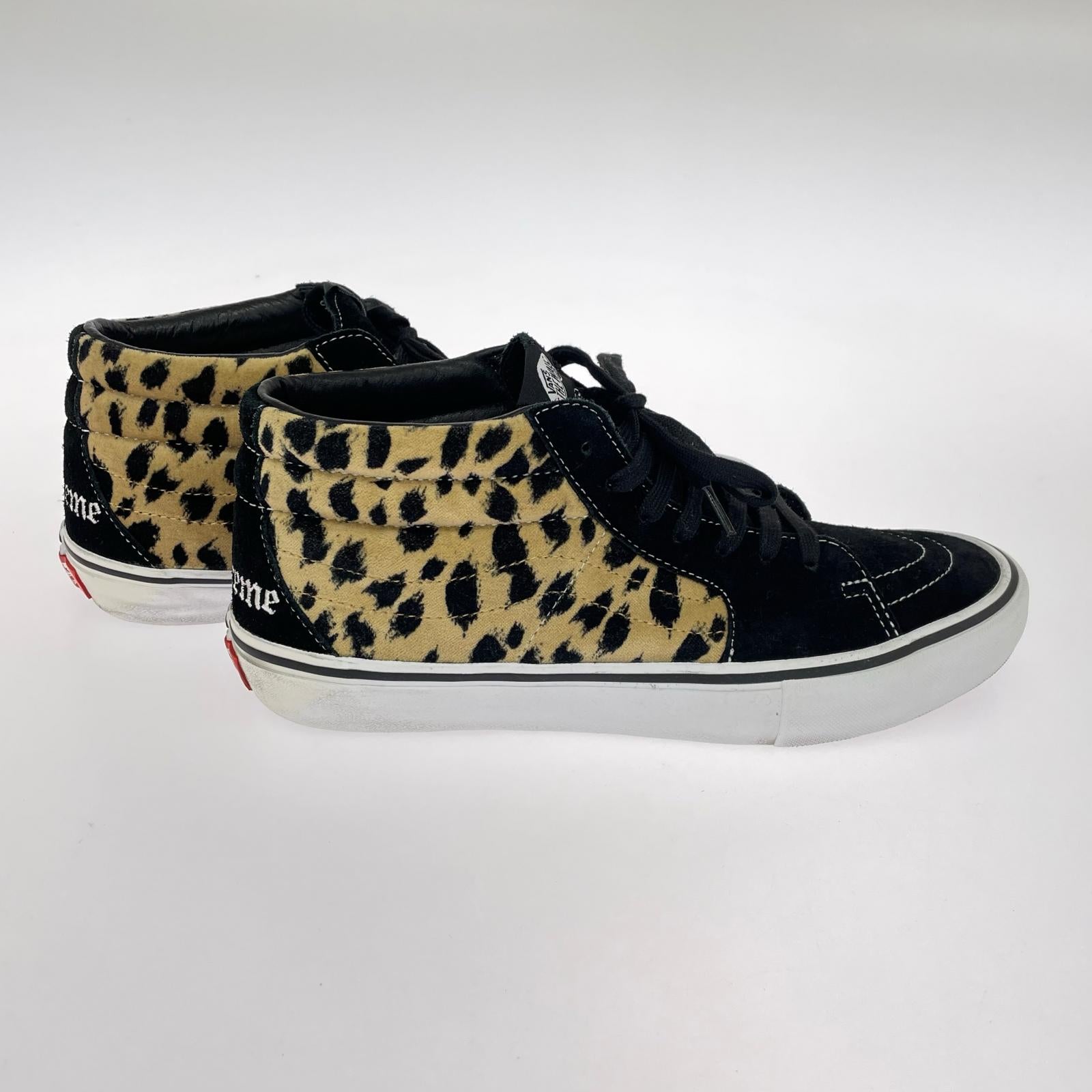 スニーカー VANS SK8-MID (29cm) Velvet Leopard/Black 29cm (US11 UK10 1/2 EU48) ブラック