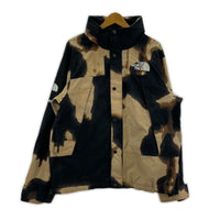 マウンテンパーカー × THE NORTH FACE Bleached Denim Print M