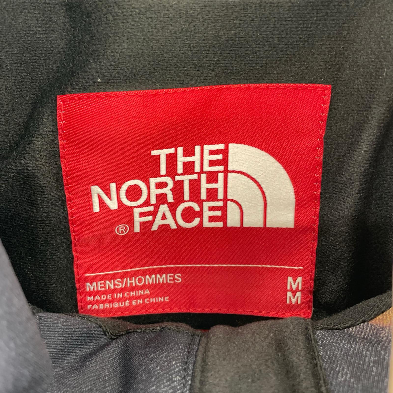 マウンテンパーカー × THE NORTH FACE Bleached Denim Print M